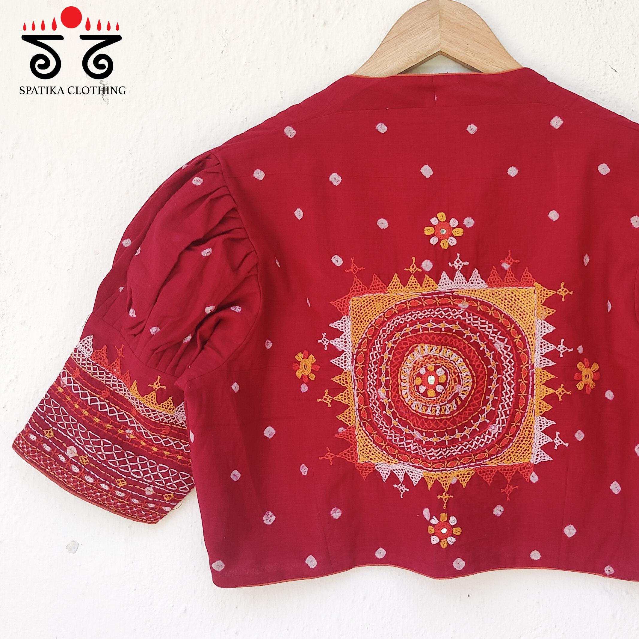 The Lambani Bandhani Blouse