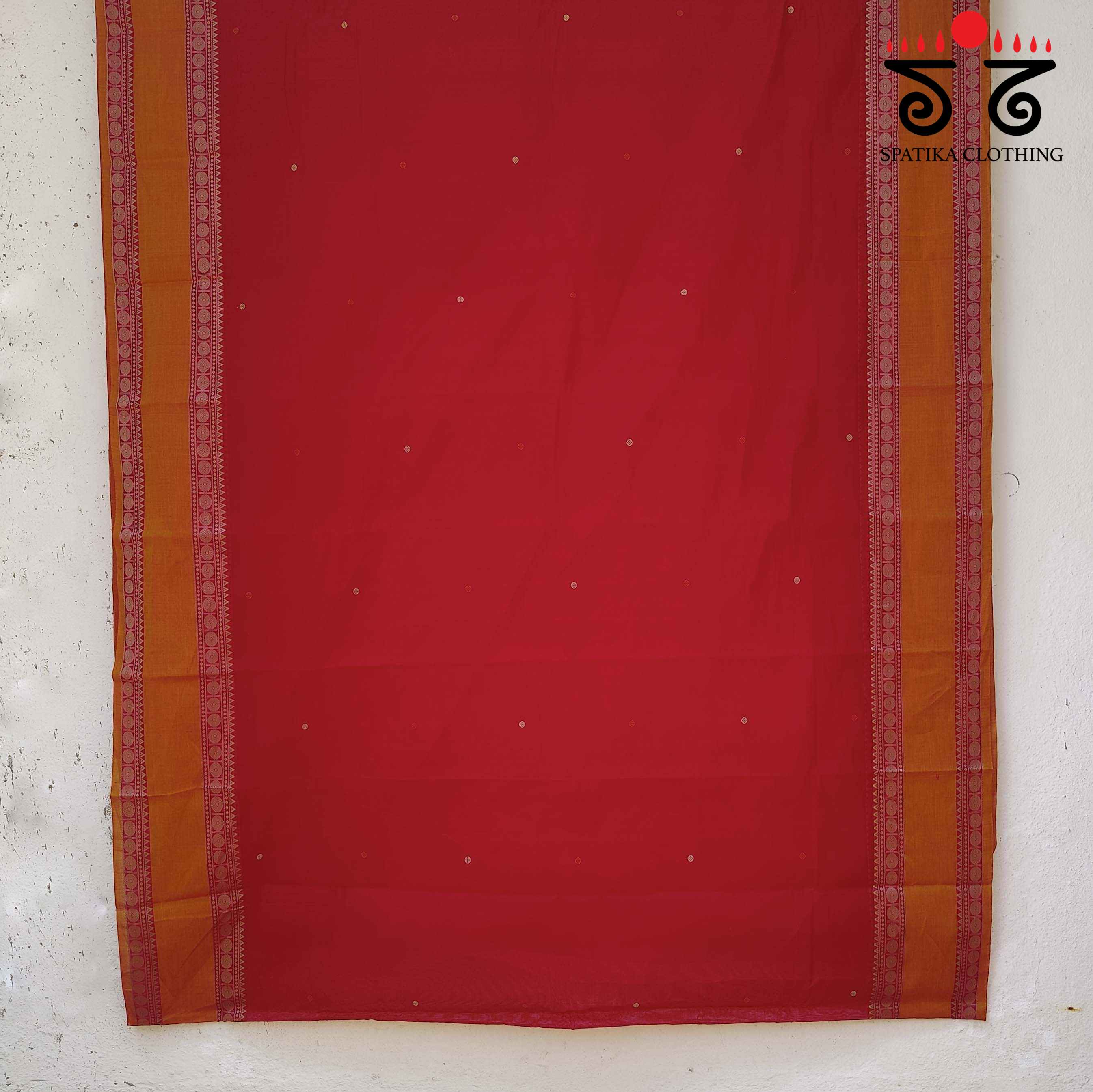 Korvai Kanchi Cotton - Handwoven Saree