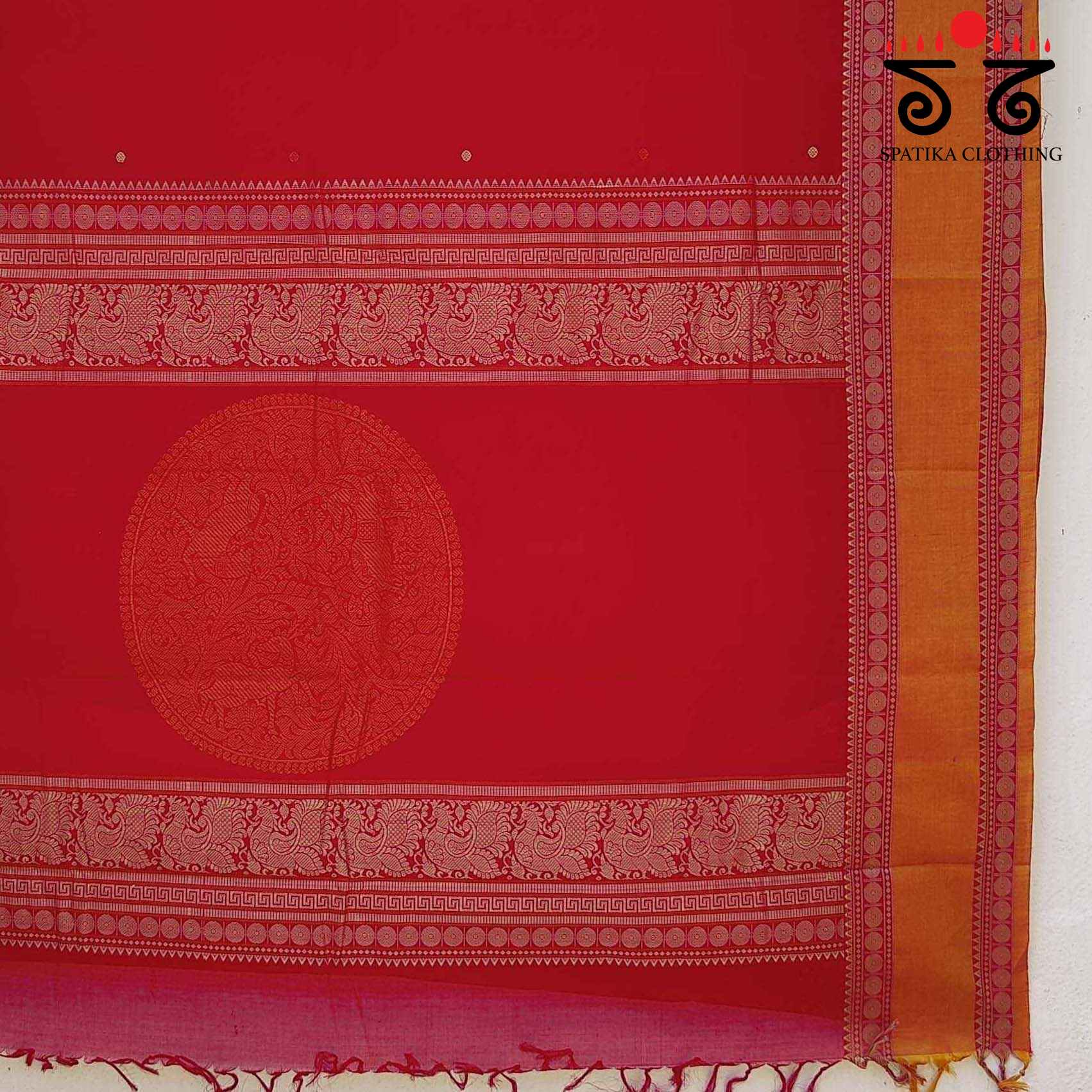 Korvai Kanchi Cotton - Handwoven Saree