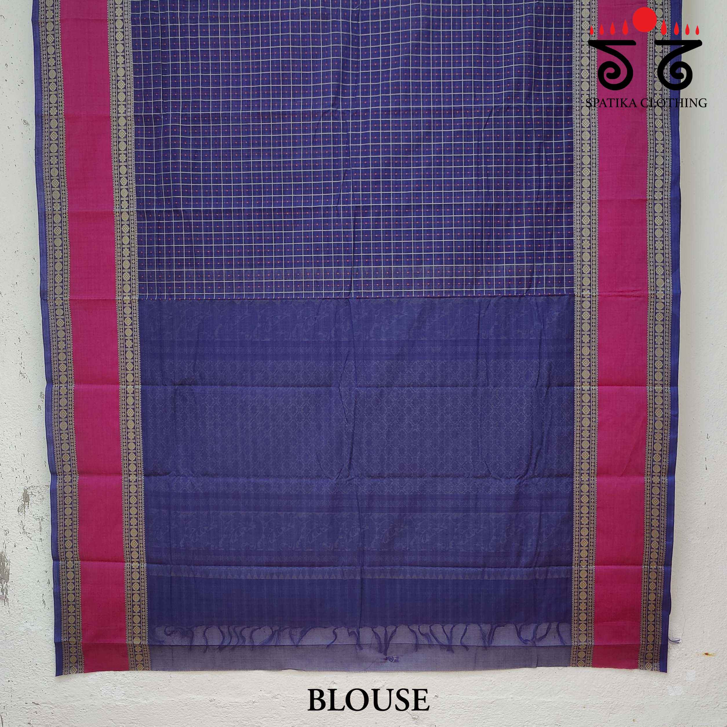 Kanchi Cotton Laksha Deepam - Handwoven Cotton Saree