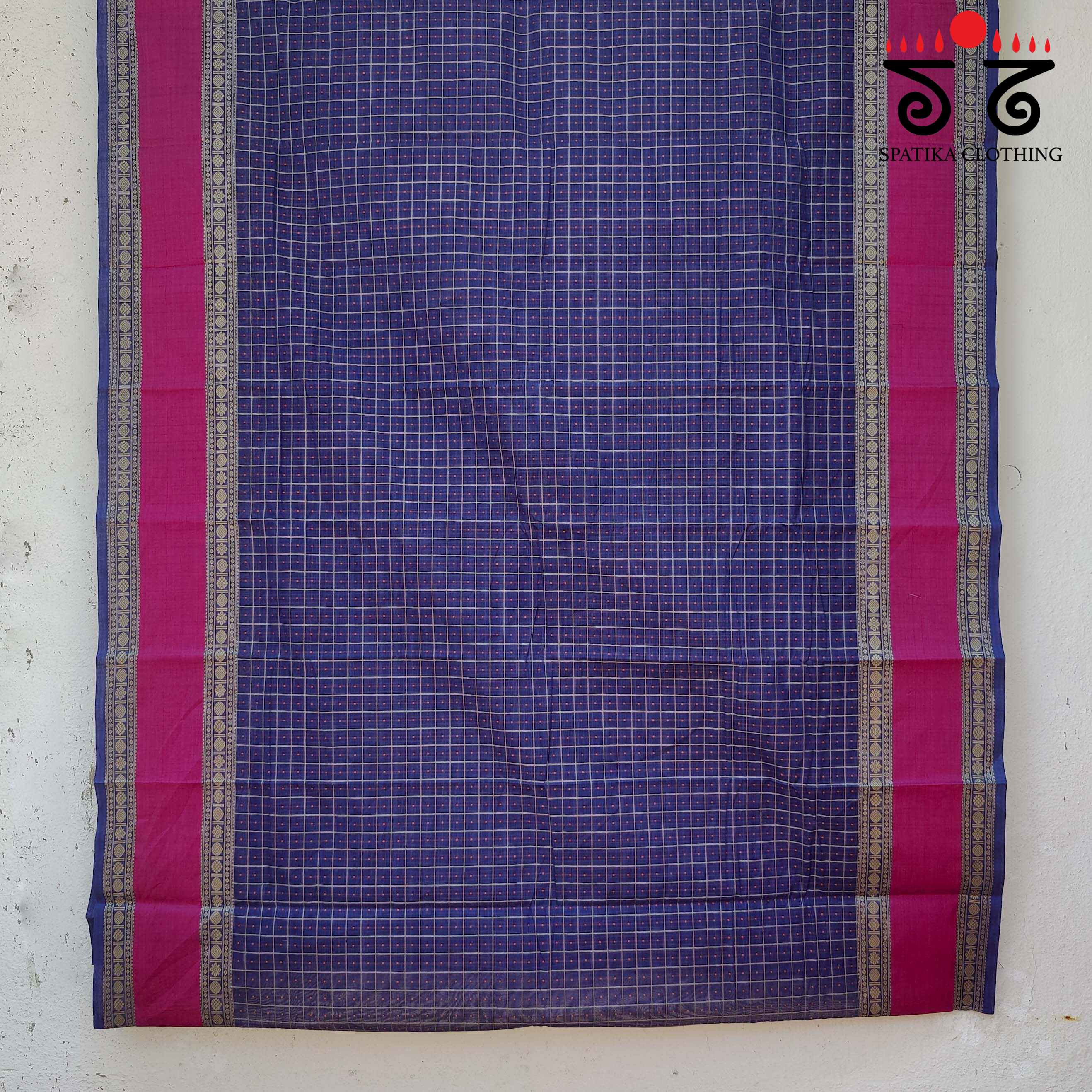 Kanchi Cotton Laksha Deepam - Handwoven Cotton Saree