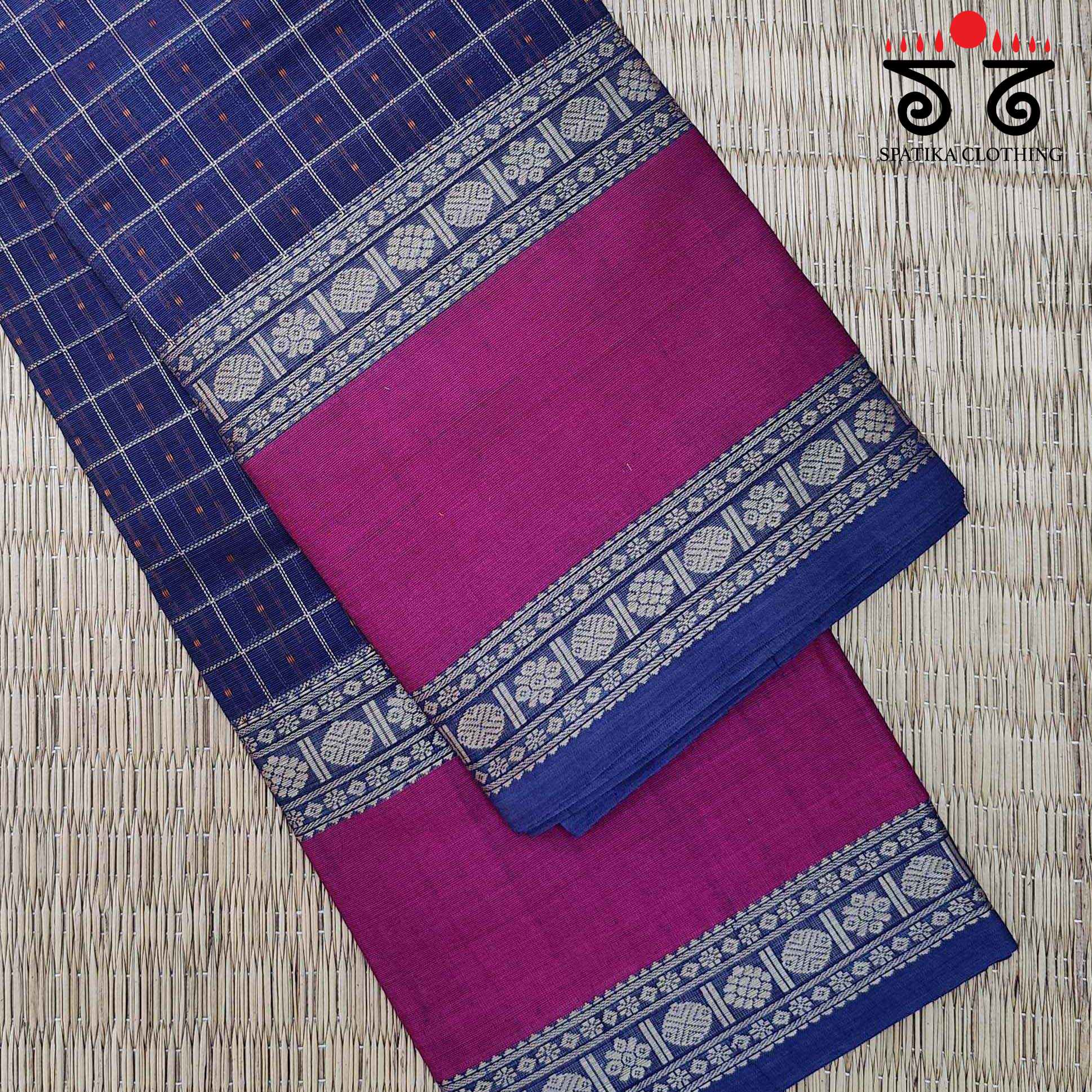 Kanchi Cotton Laksha Deepam - Handwoven Cotton Saree