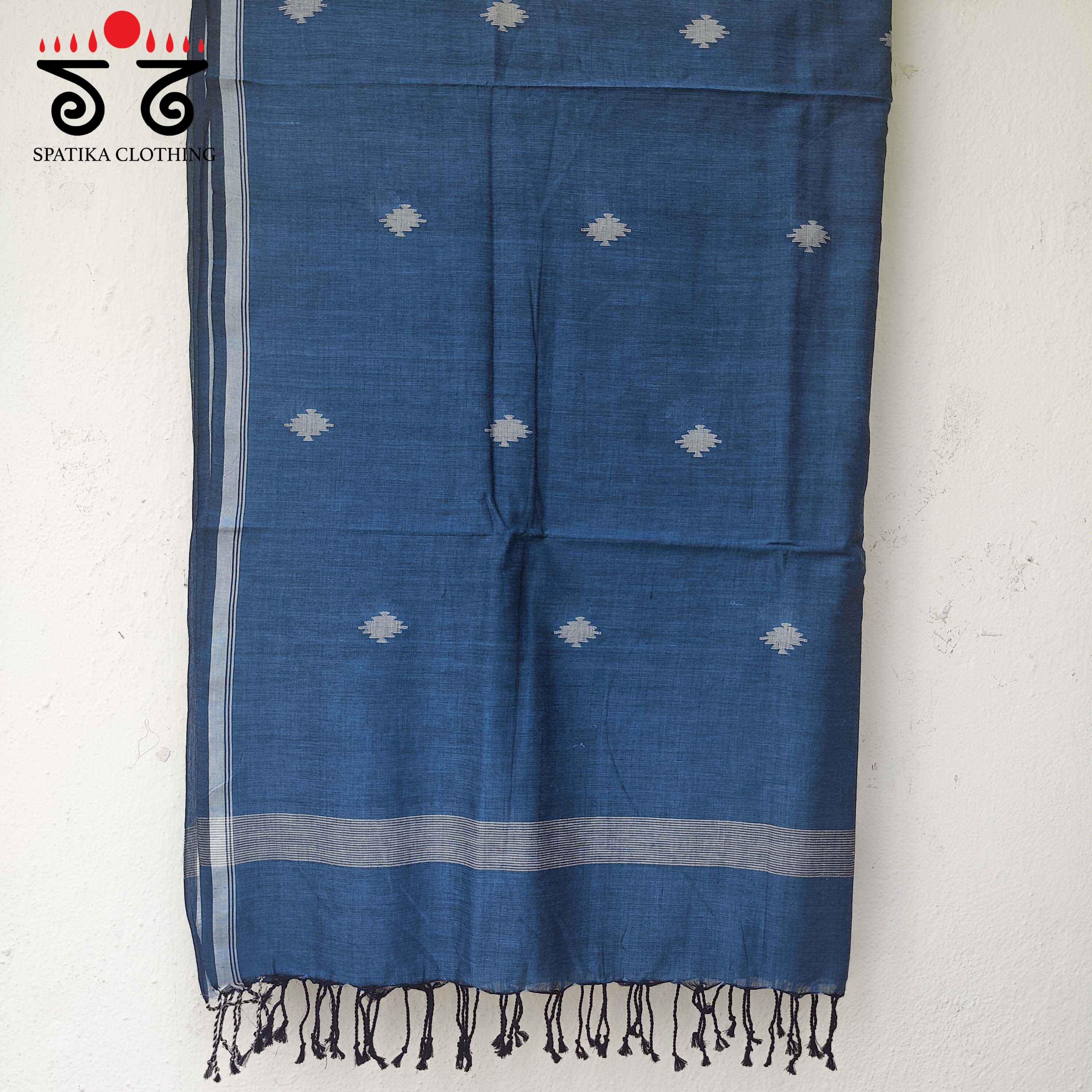 Jamdhani on Bengal Cotton Kurta Fabric - Set of Two