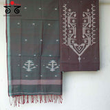 Jamdhani on Bengal Cotton Kurta Fabric - Set of Two