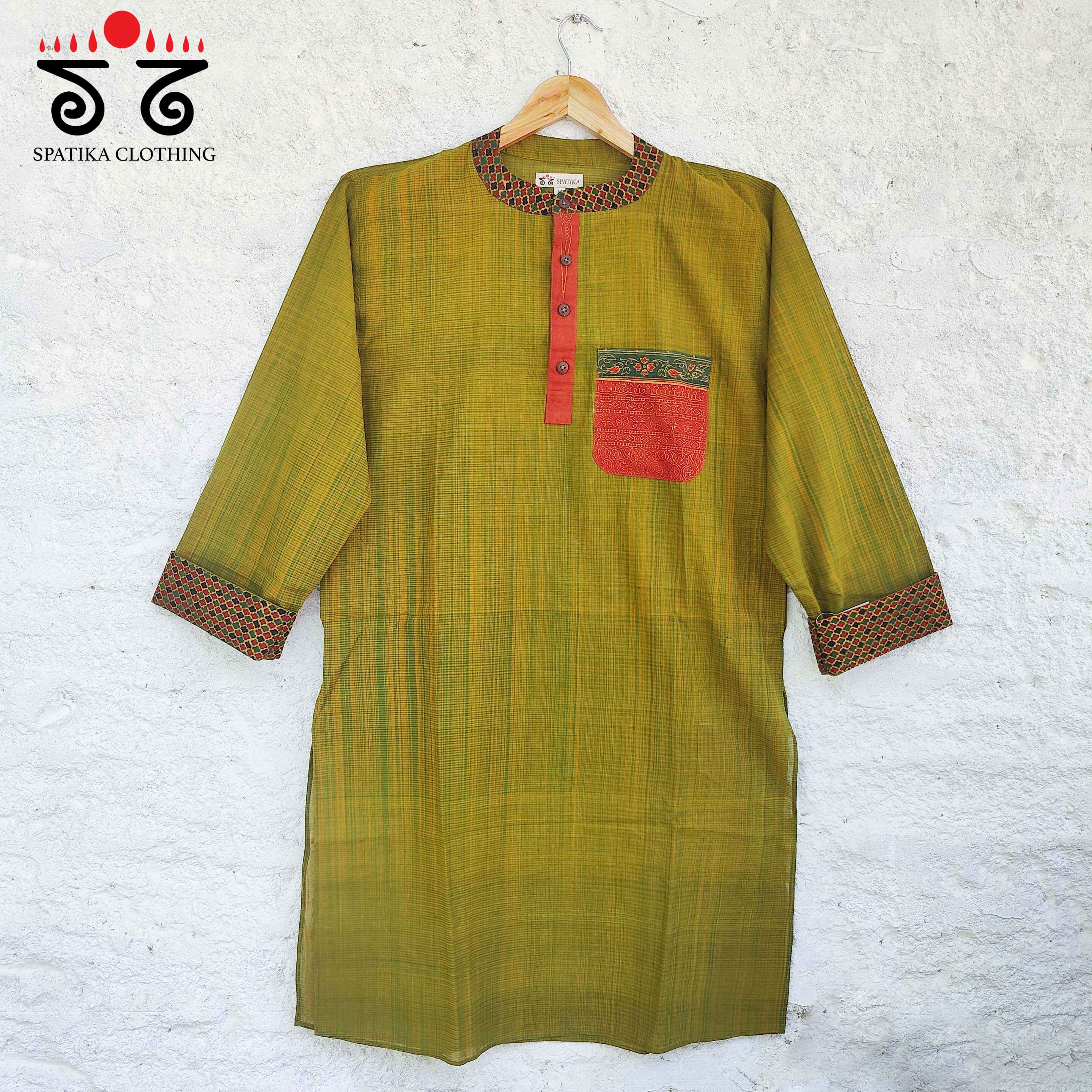 Men's Handspun Cotton Kurta
