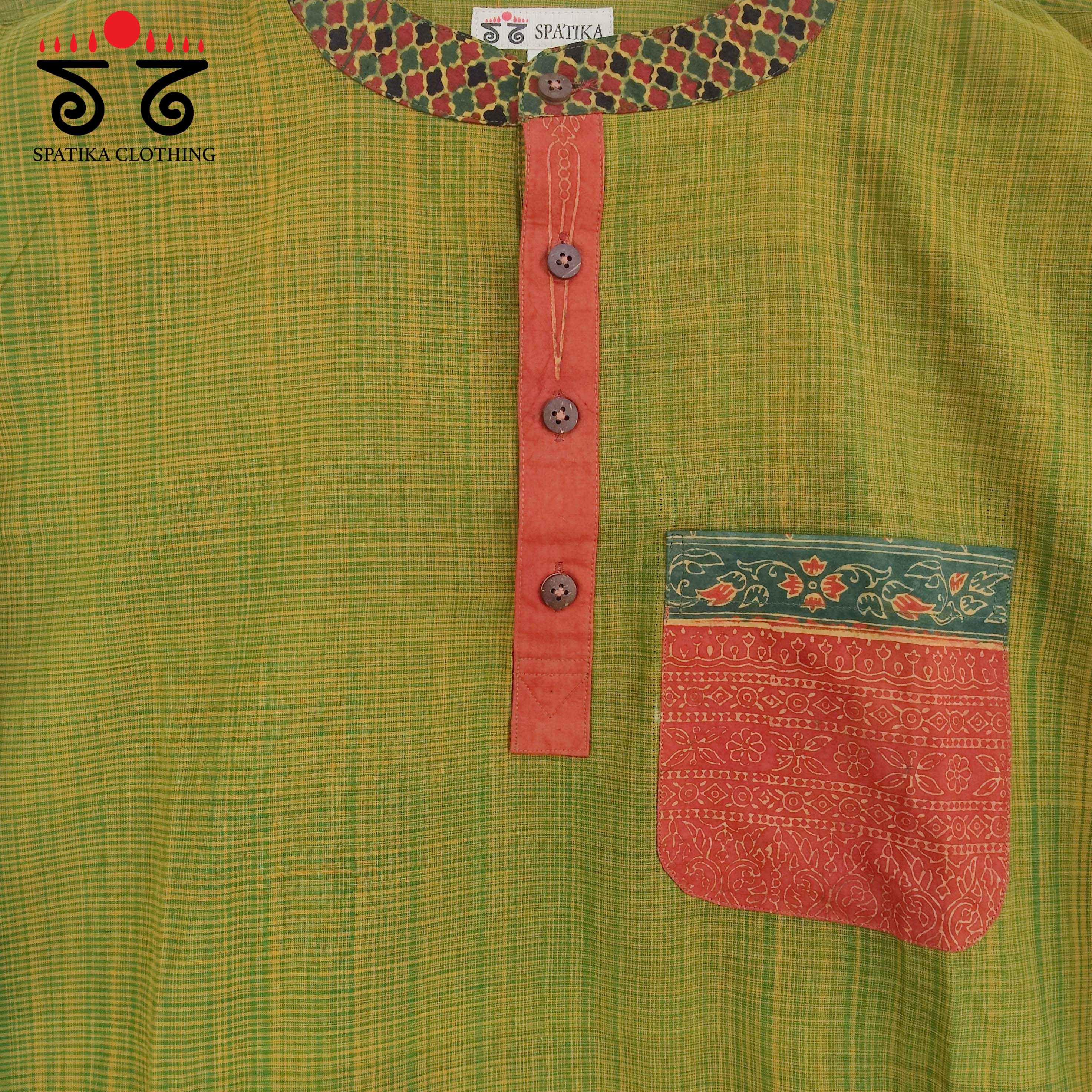Men's Handspun Cotton Kurta