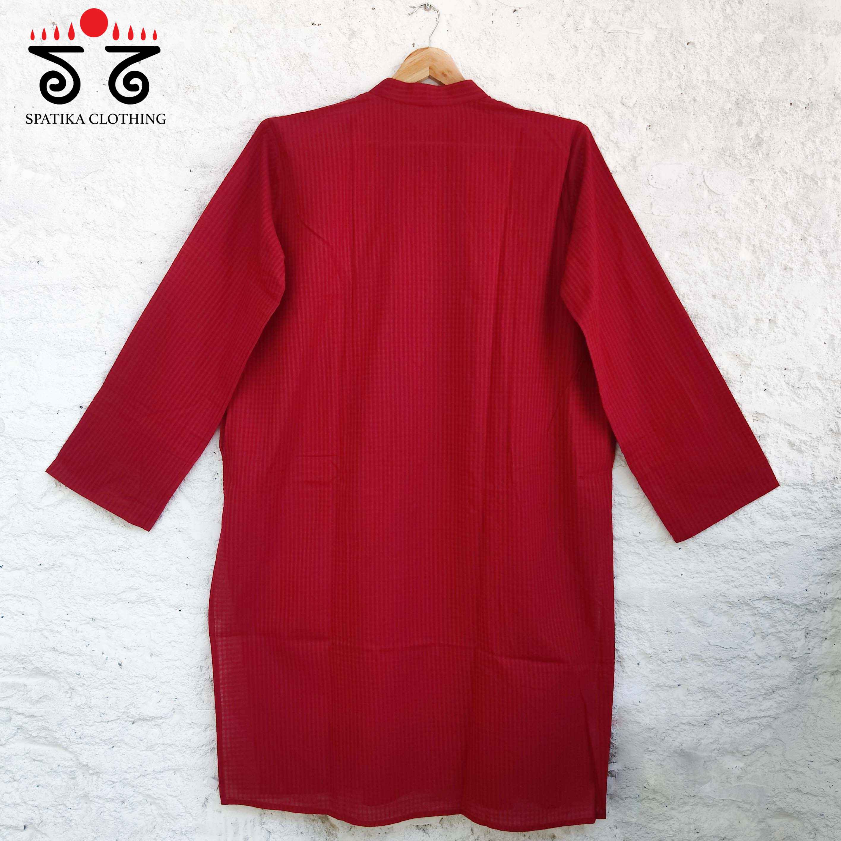 Men's Handwoven Cotton Kurta
