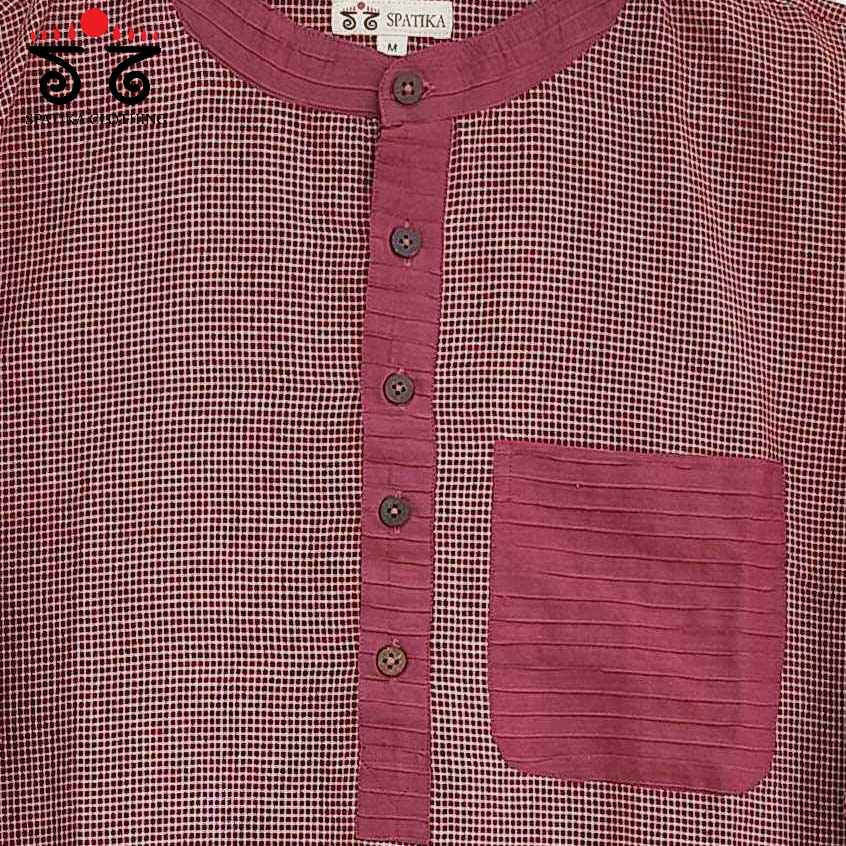 Men's Handwoven Cotton Kurta