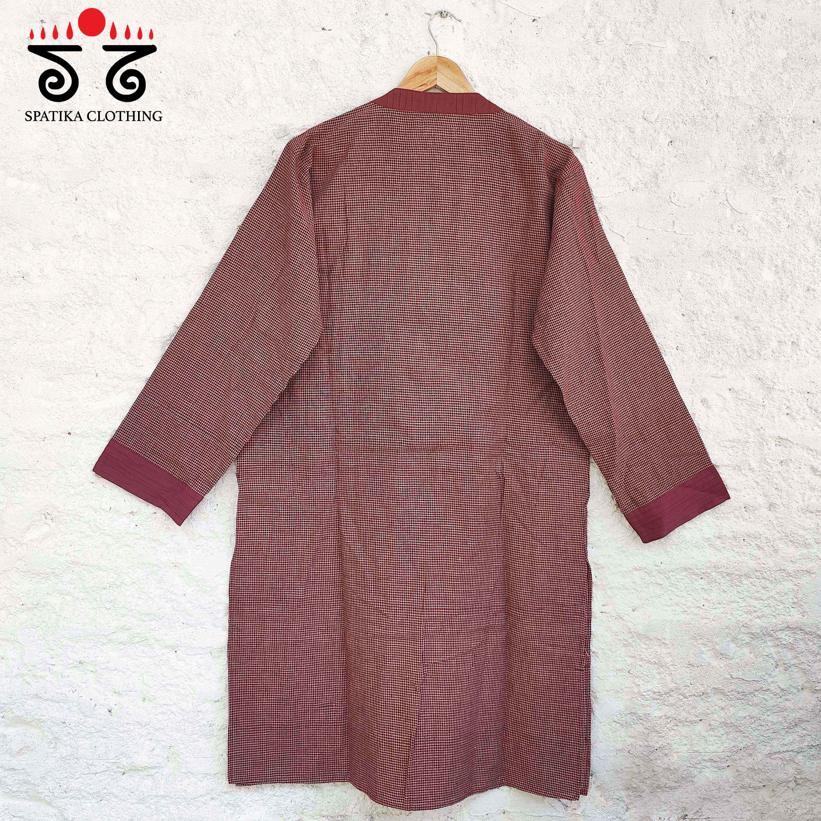 Men's Handwoven Cotton Kurta