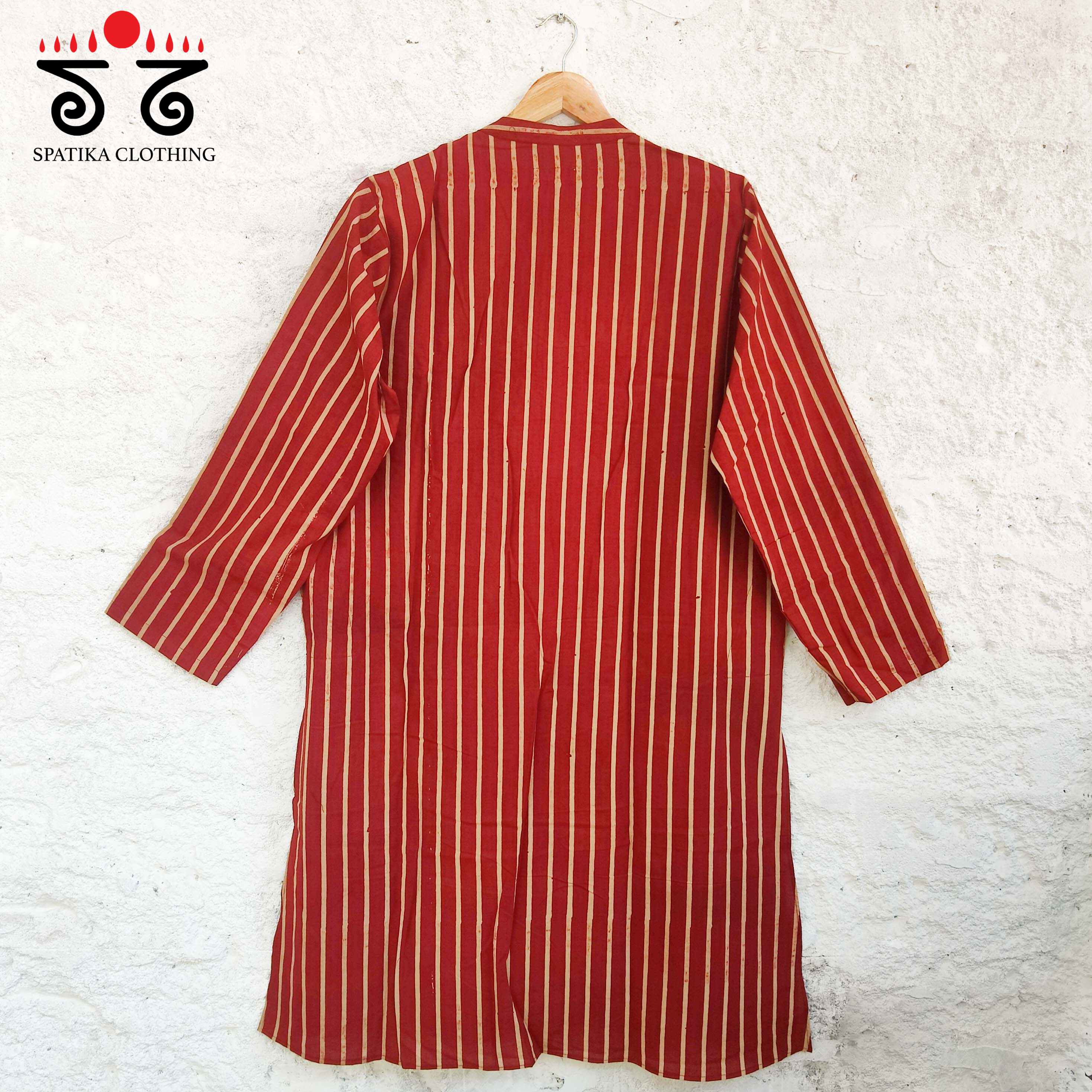 Ajrakh Men's Handwoven Cotton Kurta