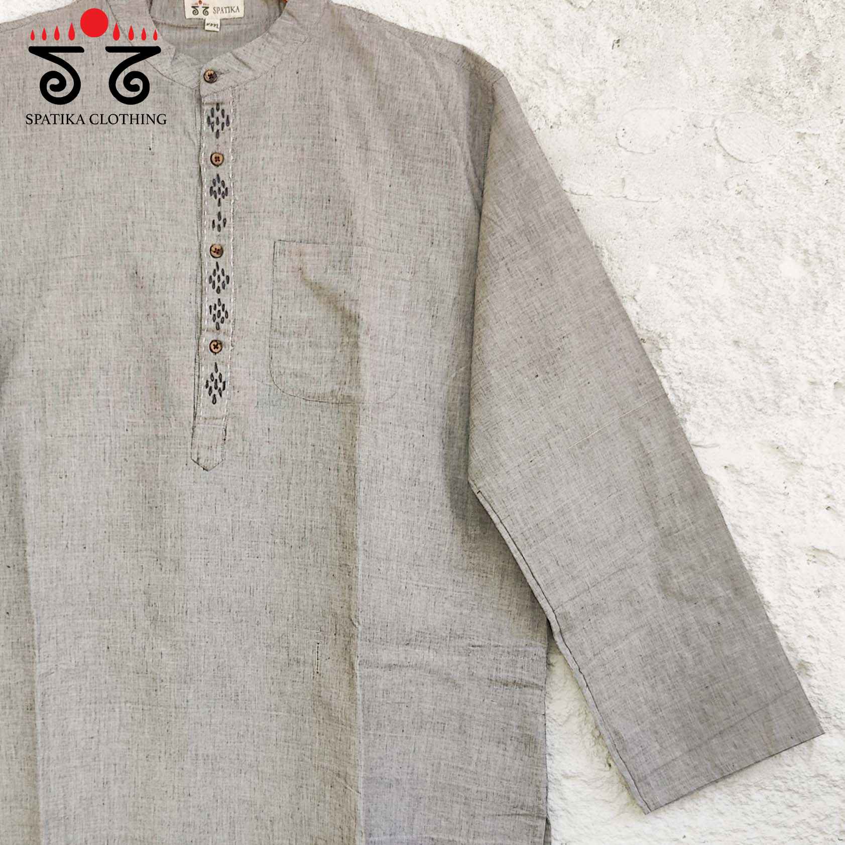 Men's Handwoven Cotton Kurta