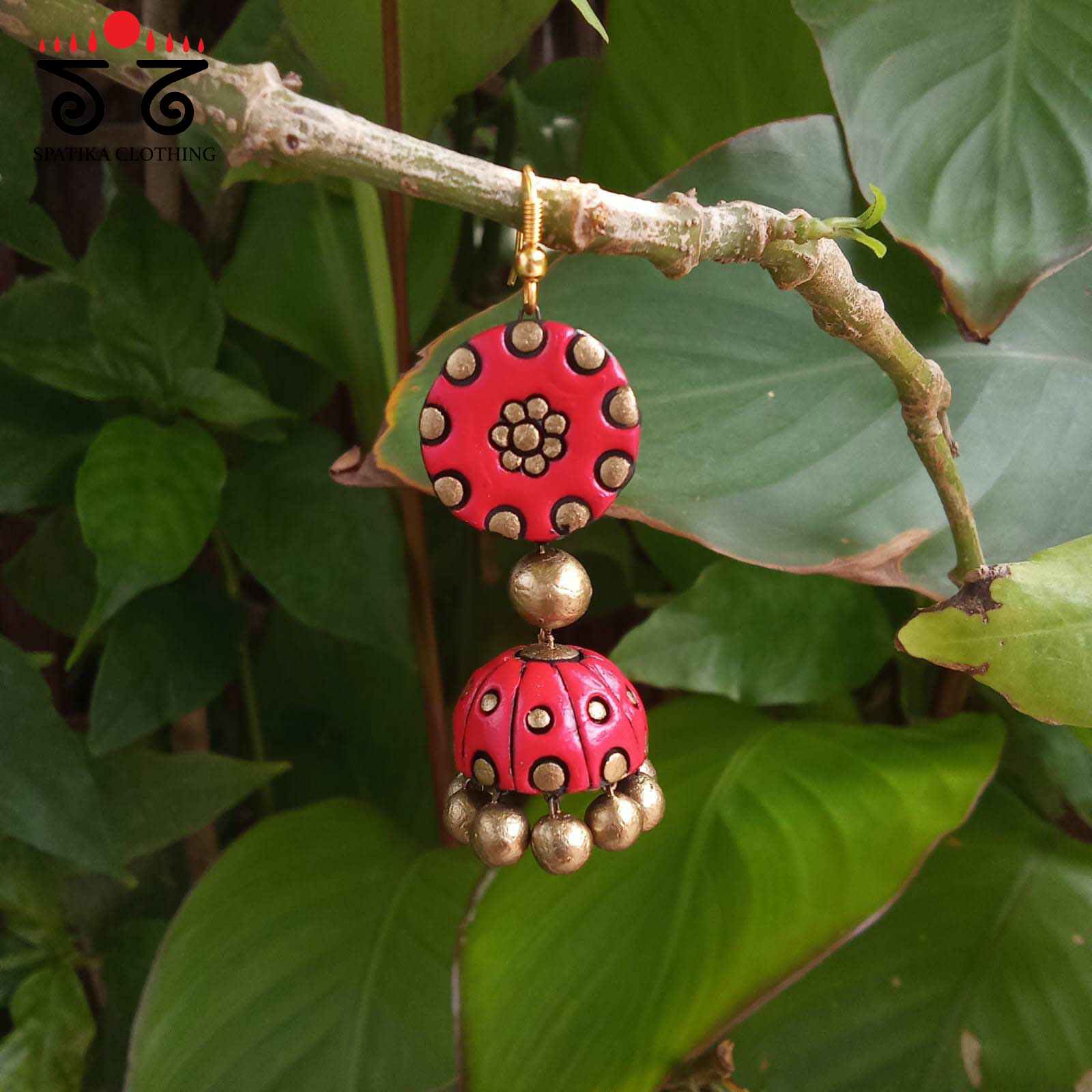Terracotta Jhumkas