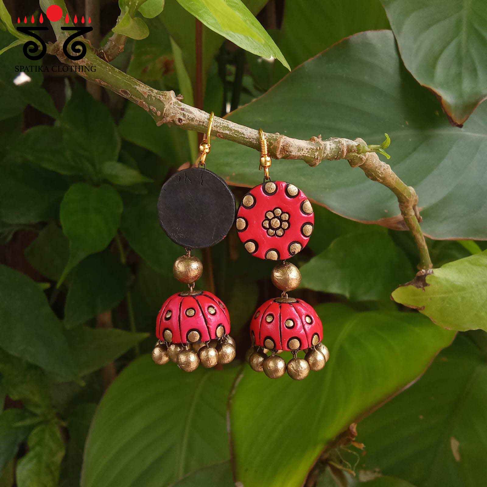 Terracotta Jhumkas