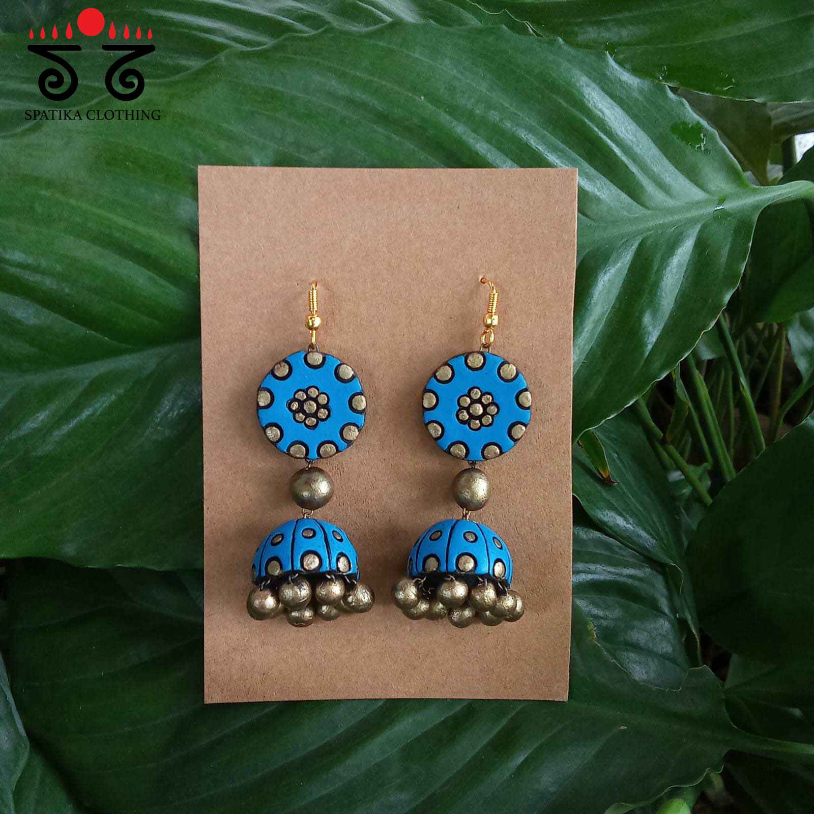 Terracotta Jhumkas