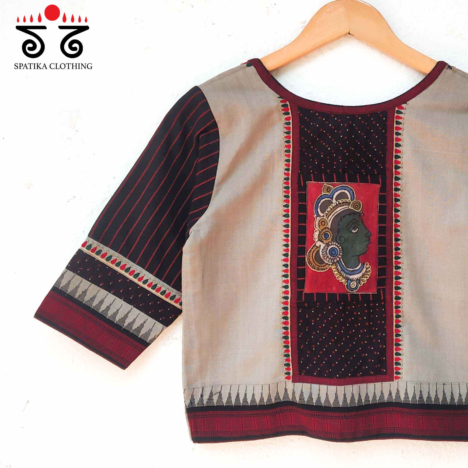 Kalamkari Ponduru Croptop