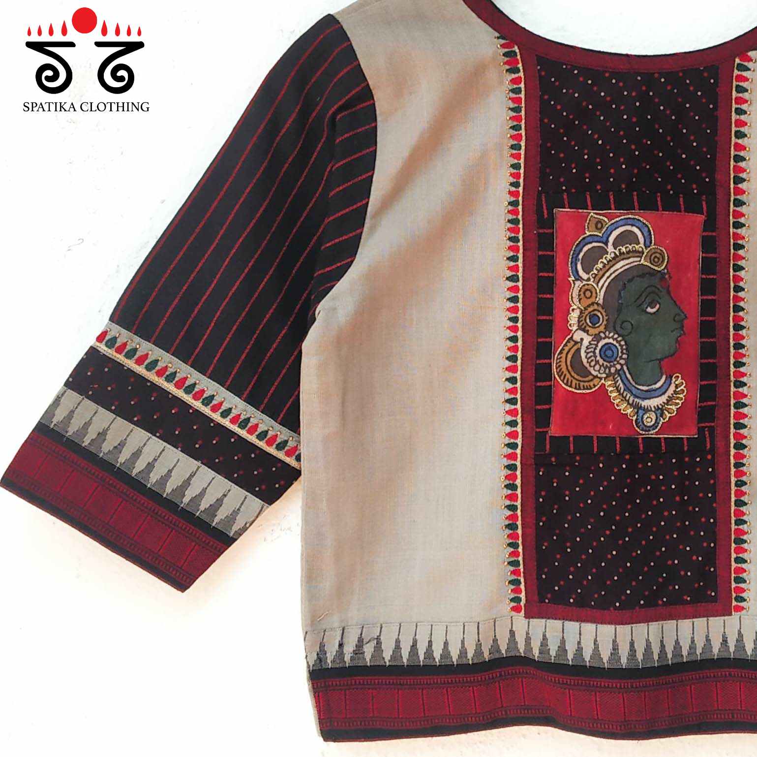 Kalamkari Ponduru Croptop