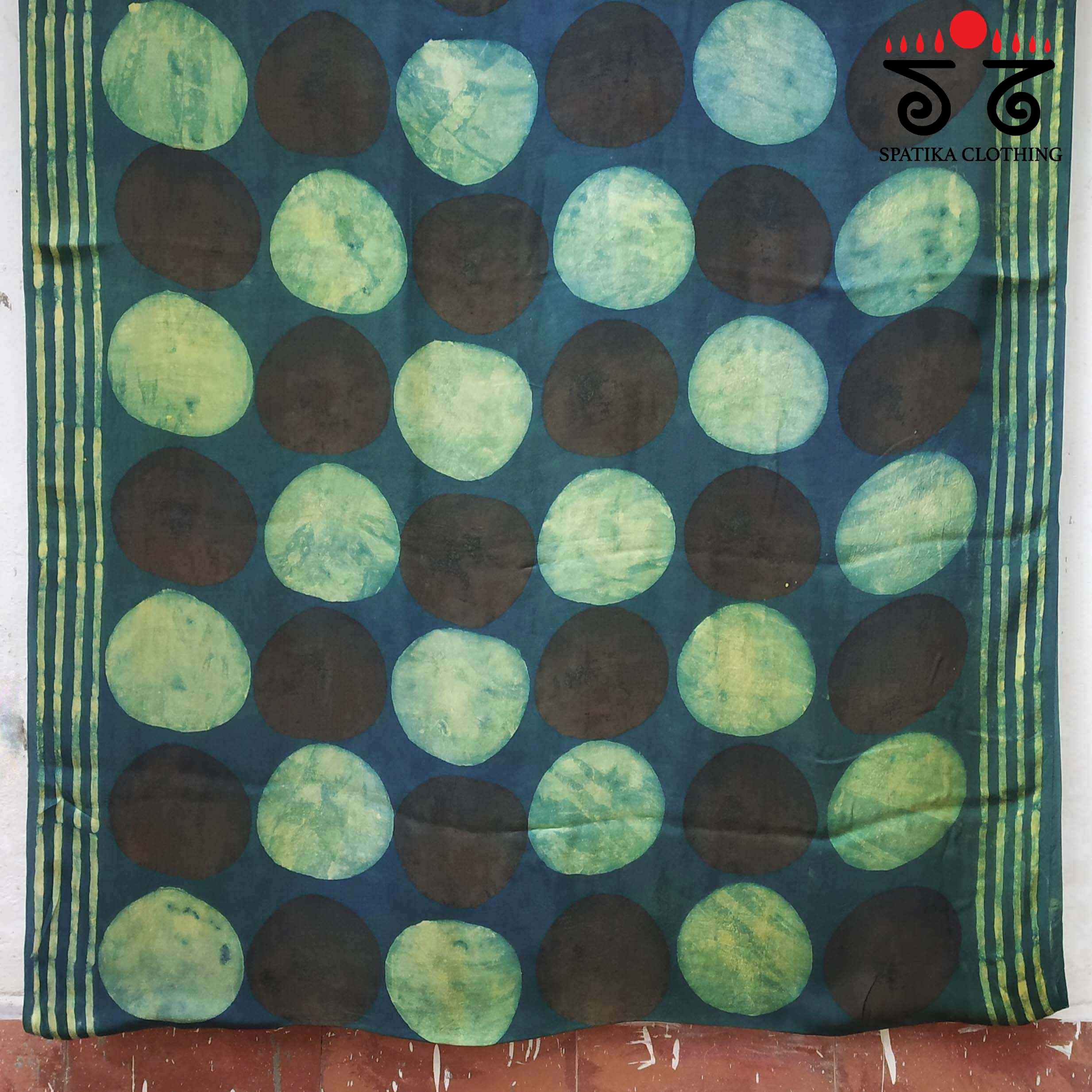 Hand Block Printed Modal Silk Saree