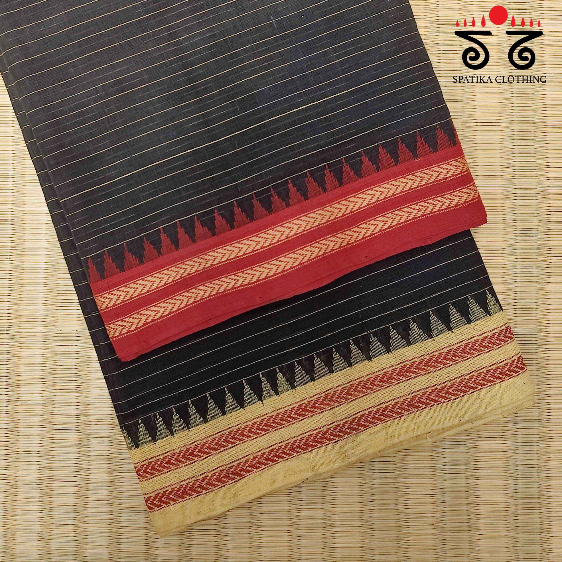 Ponduru Handspun Cotton Saree - With Special Blouse