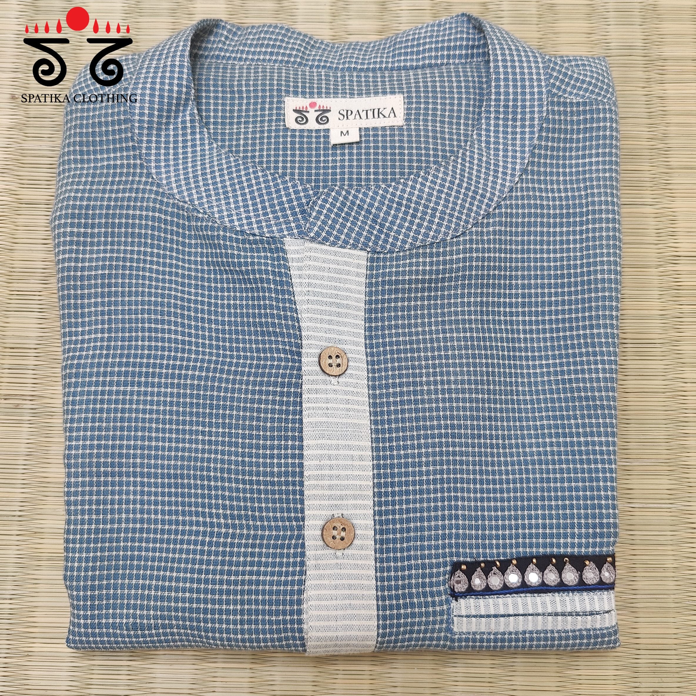 Men's Handwoven Ilkal Shirt