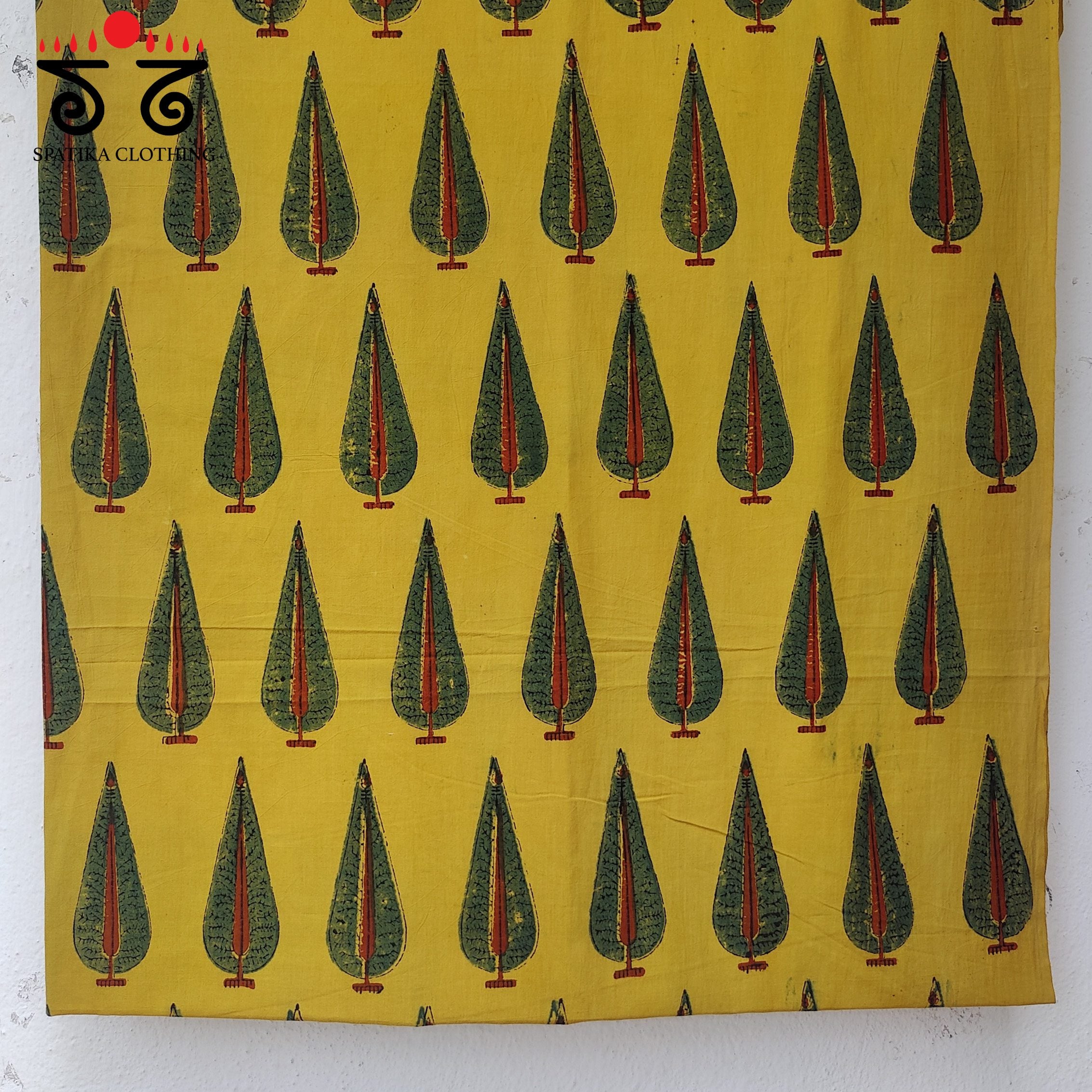 Ponduru - Ajrakh Handblock Print Fabric Set of 3