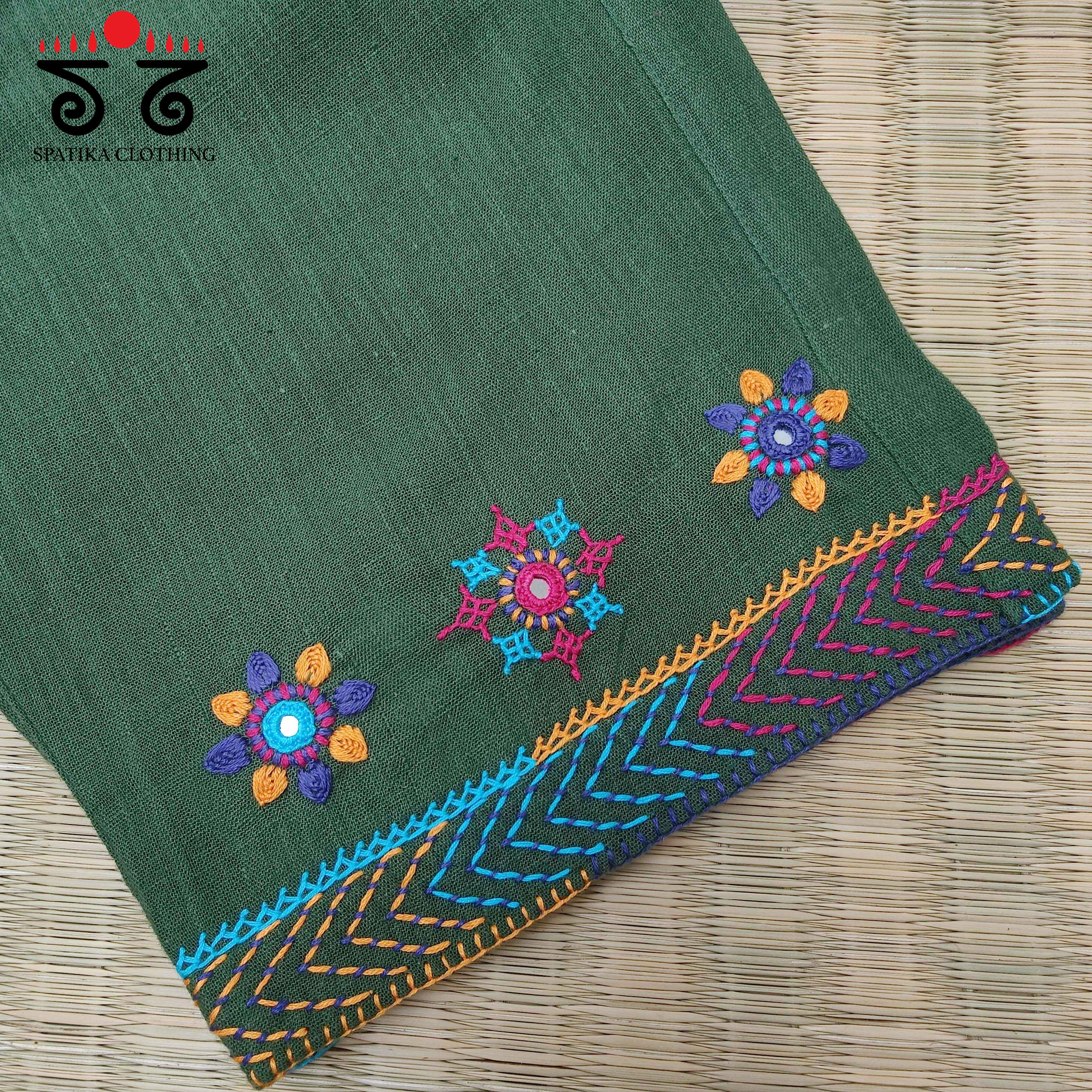 Lambani Hand Embroidered Women's Pant