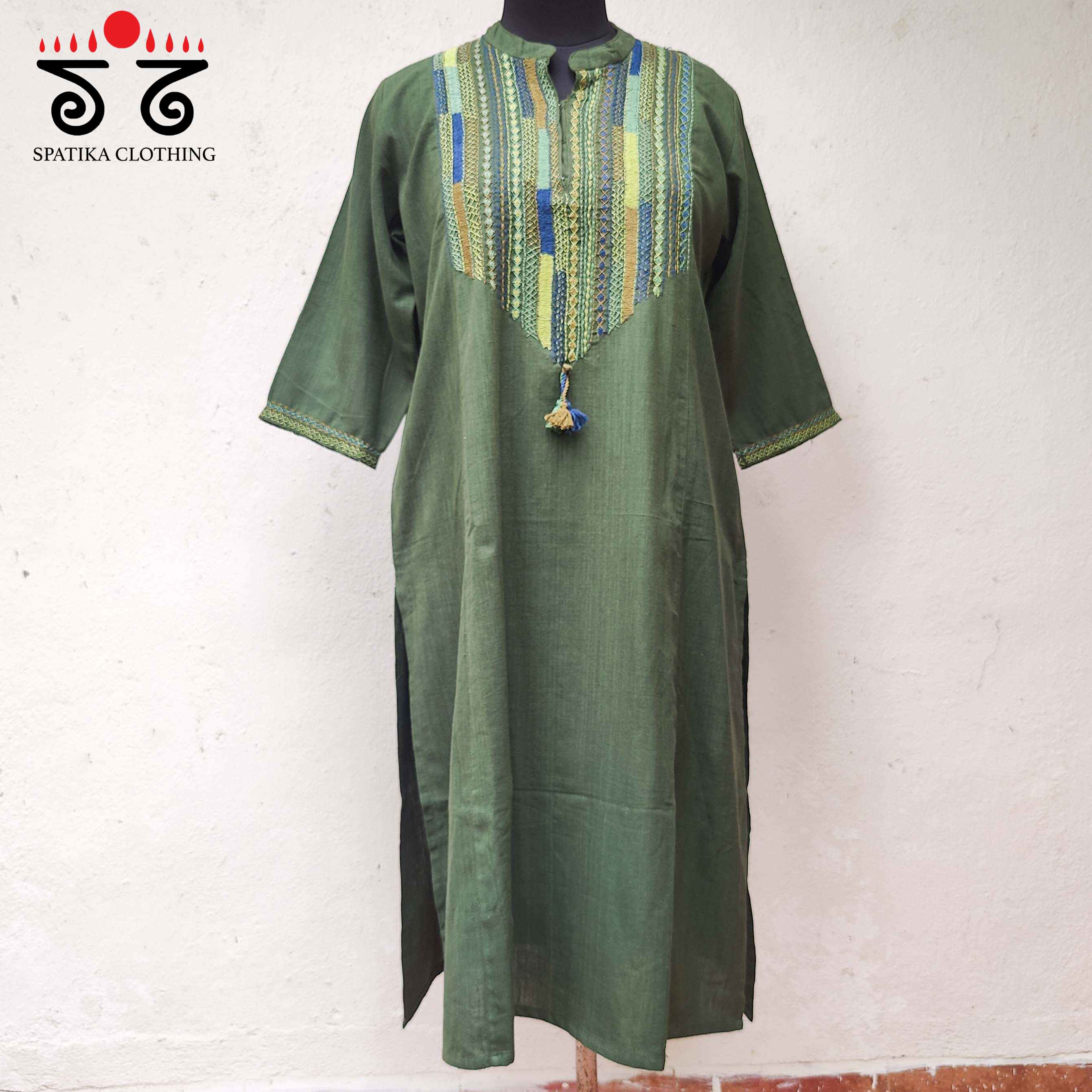 Lambani Hand Embroidered Kurta