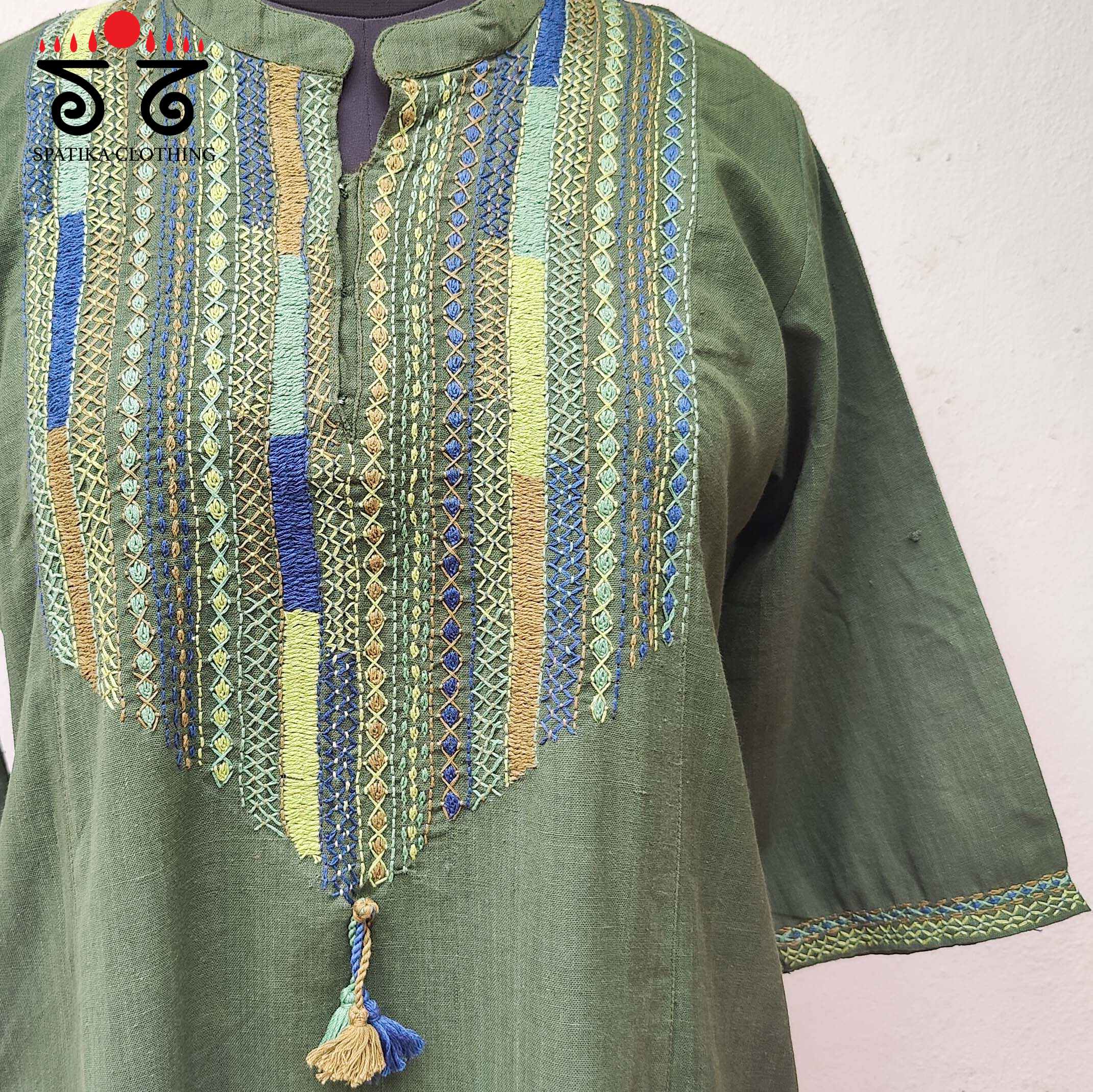 Lambani Hand Embroidered Kurta