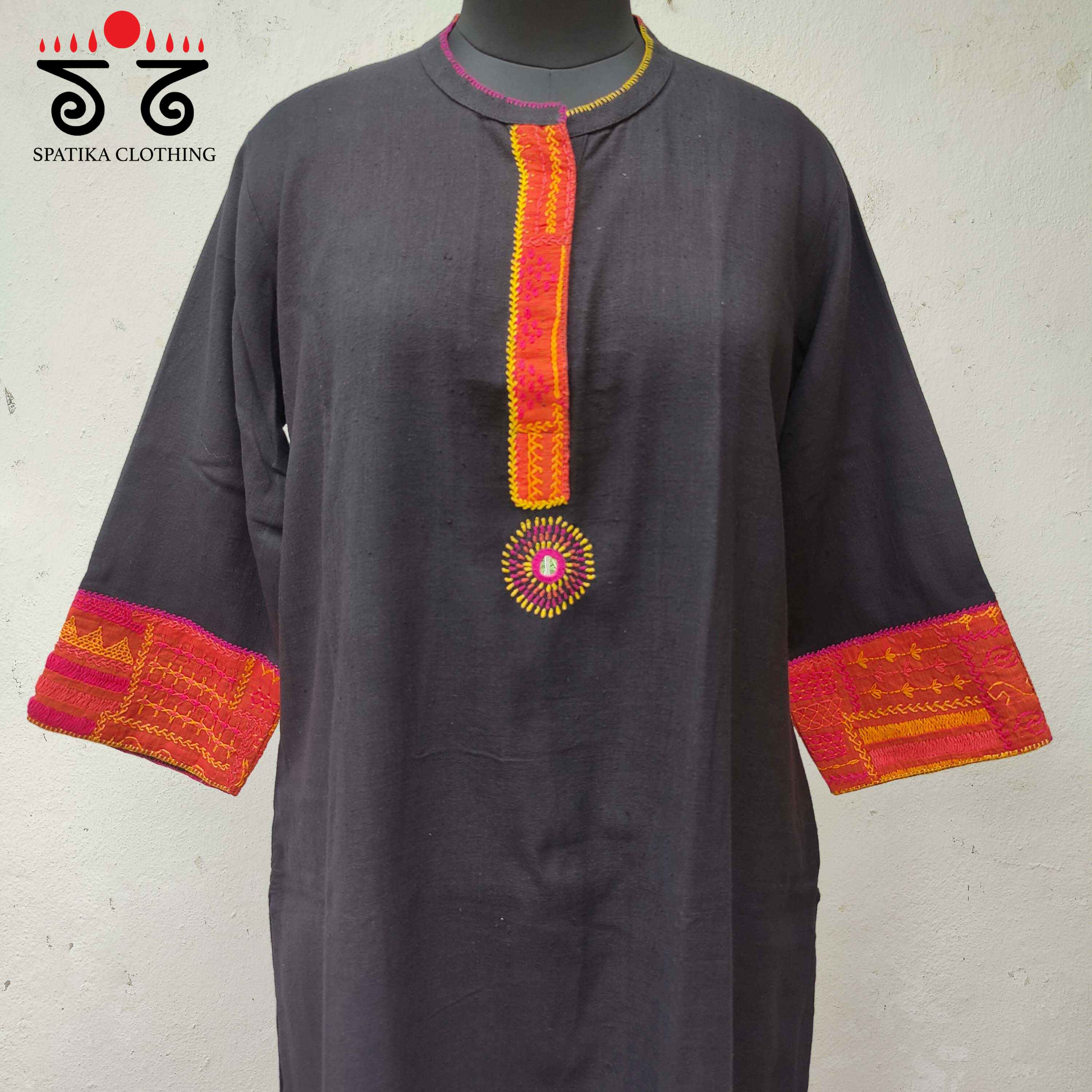 Lambani Hand Embroidered Kurta