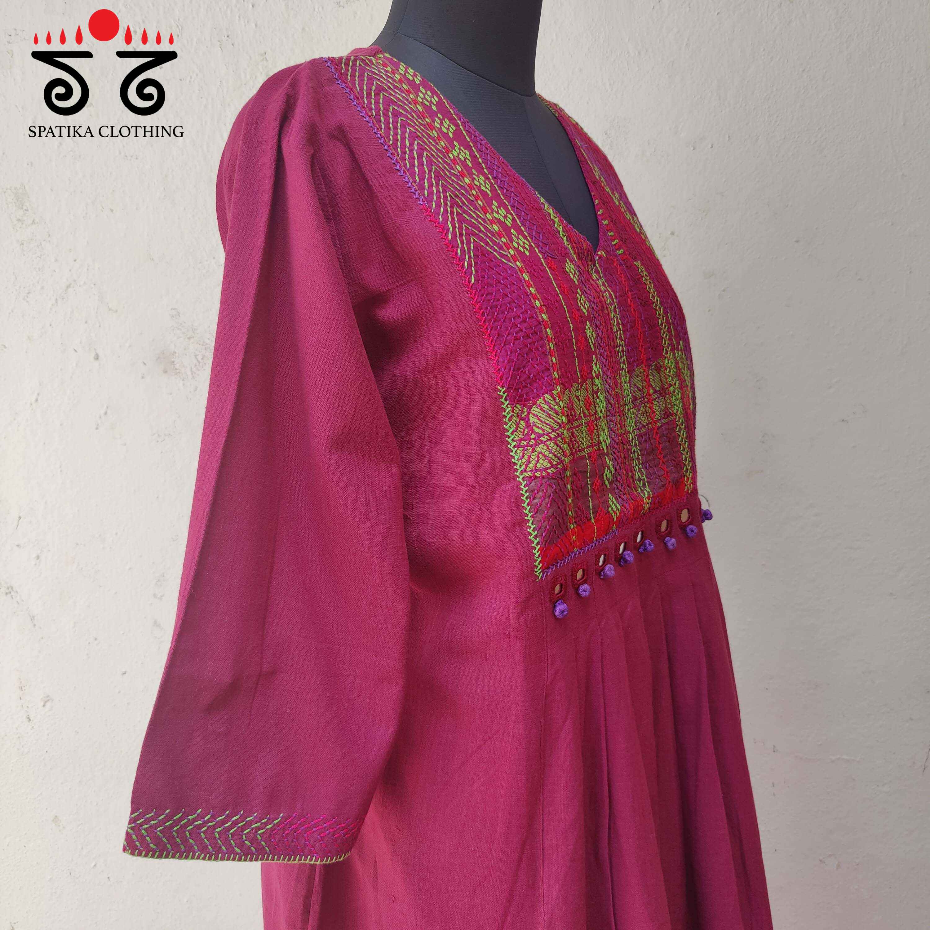 Lambani Hand Embroidered Kurta