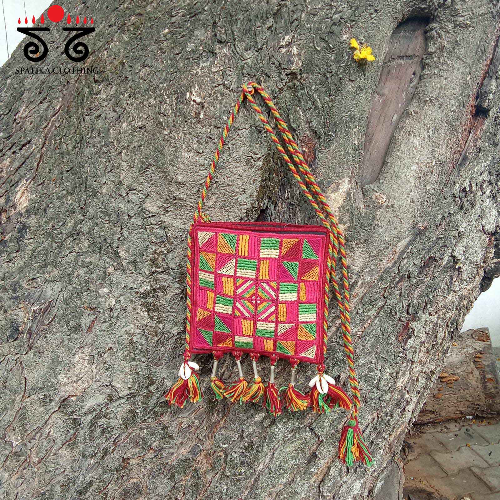 Lambani Hand Embroidered Sling Bag