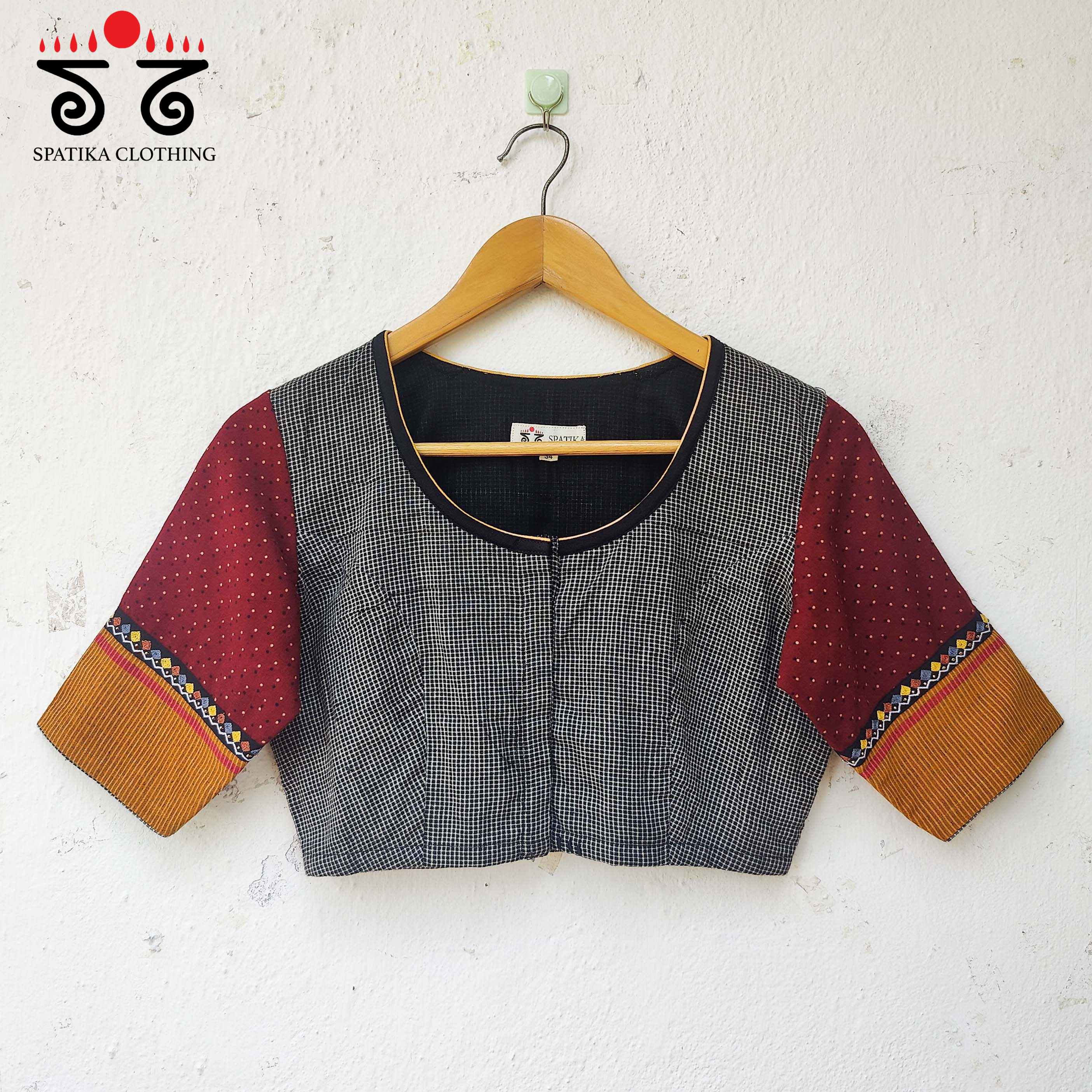 The Kalpa vriksh - Hand embroidered Blouse