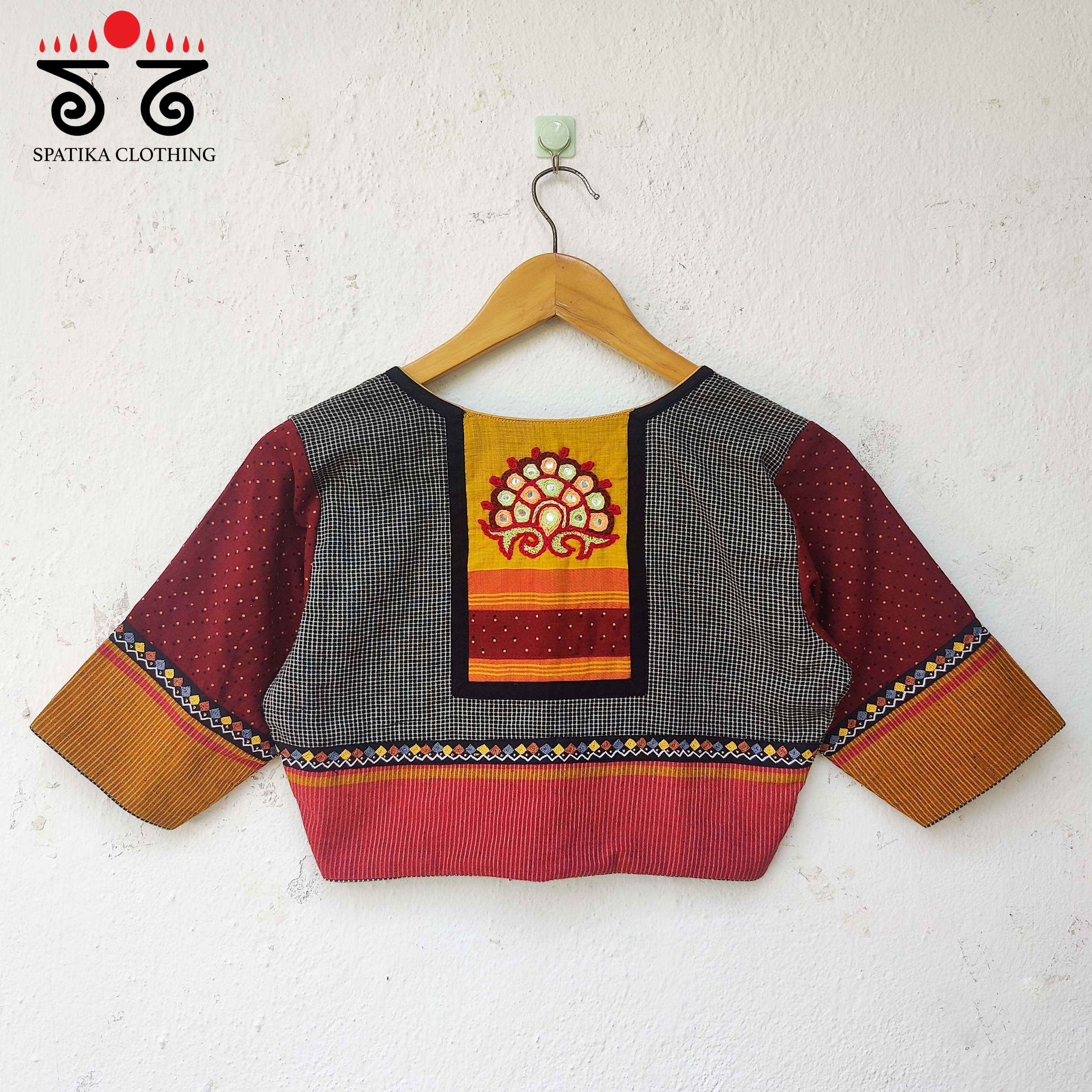 The Kalpa vriksh - Hand embroidered Blouse