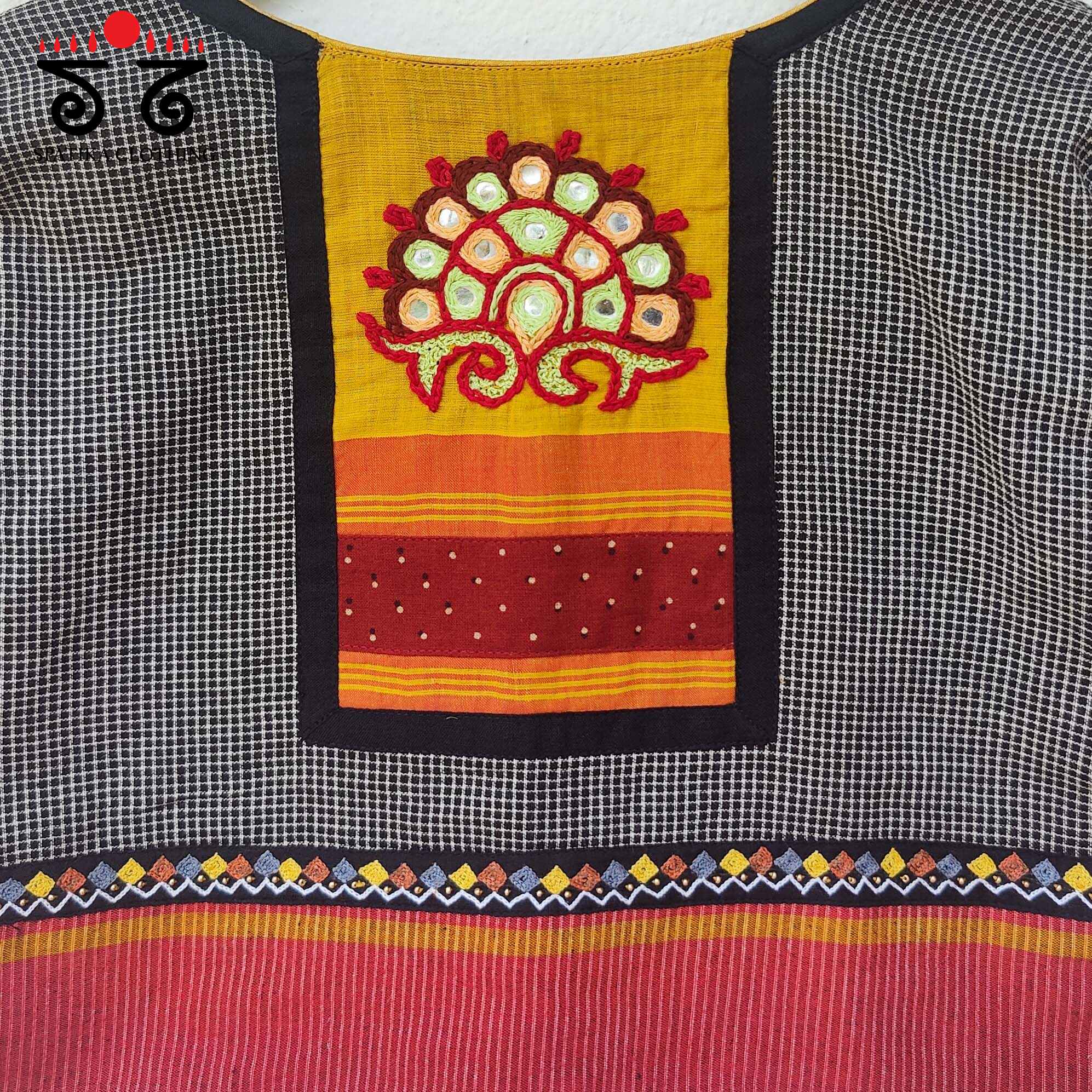 The Kalpa vriksh - Hand embroidered Blouse