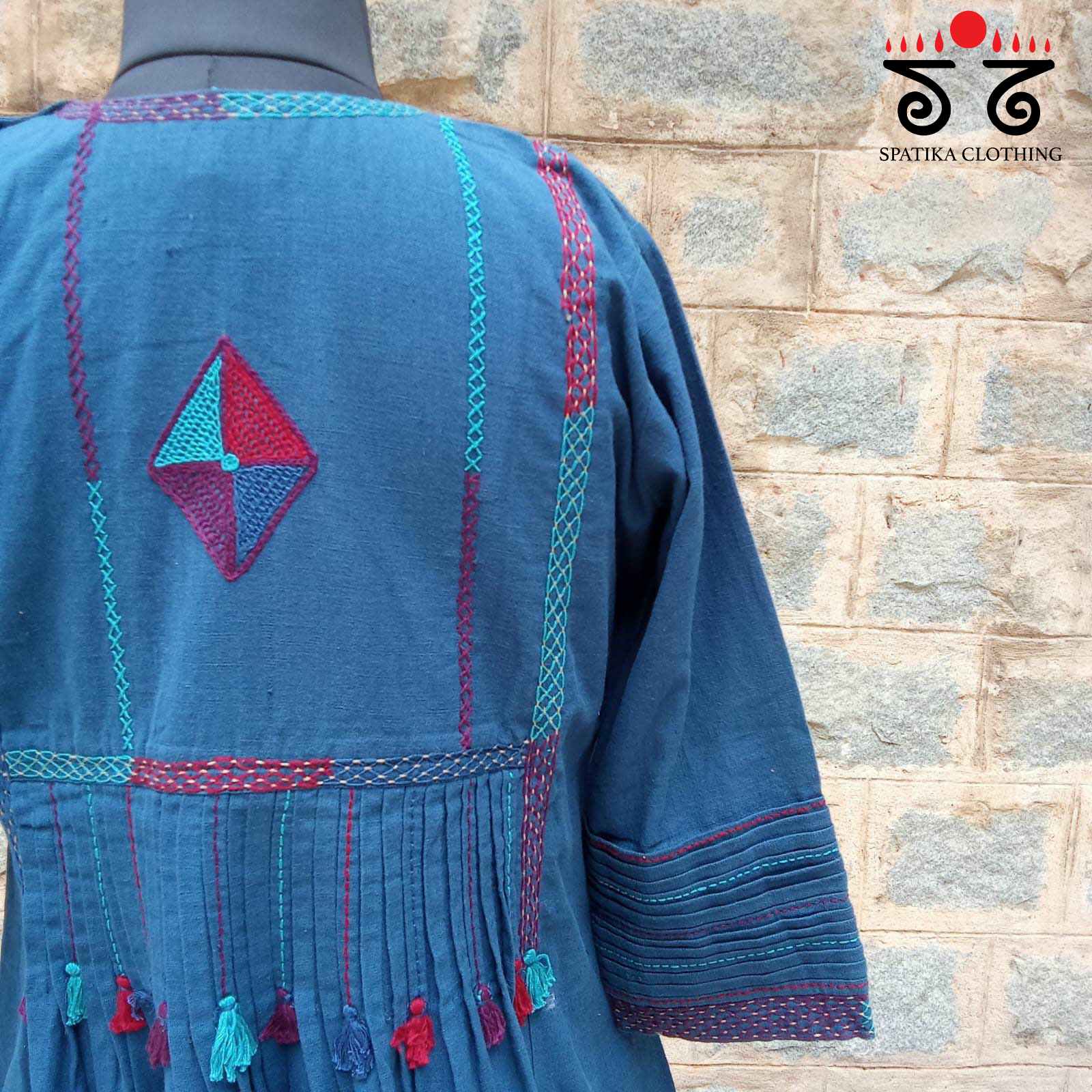 Lambani Hand Embroidered Kurta