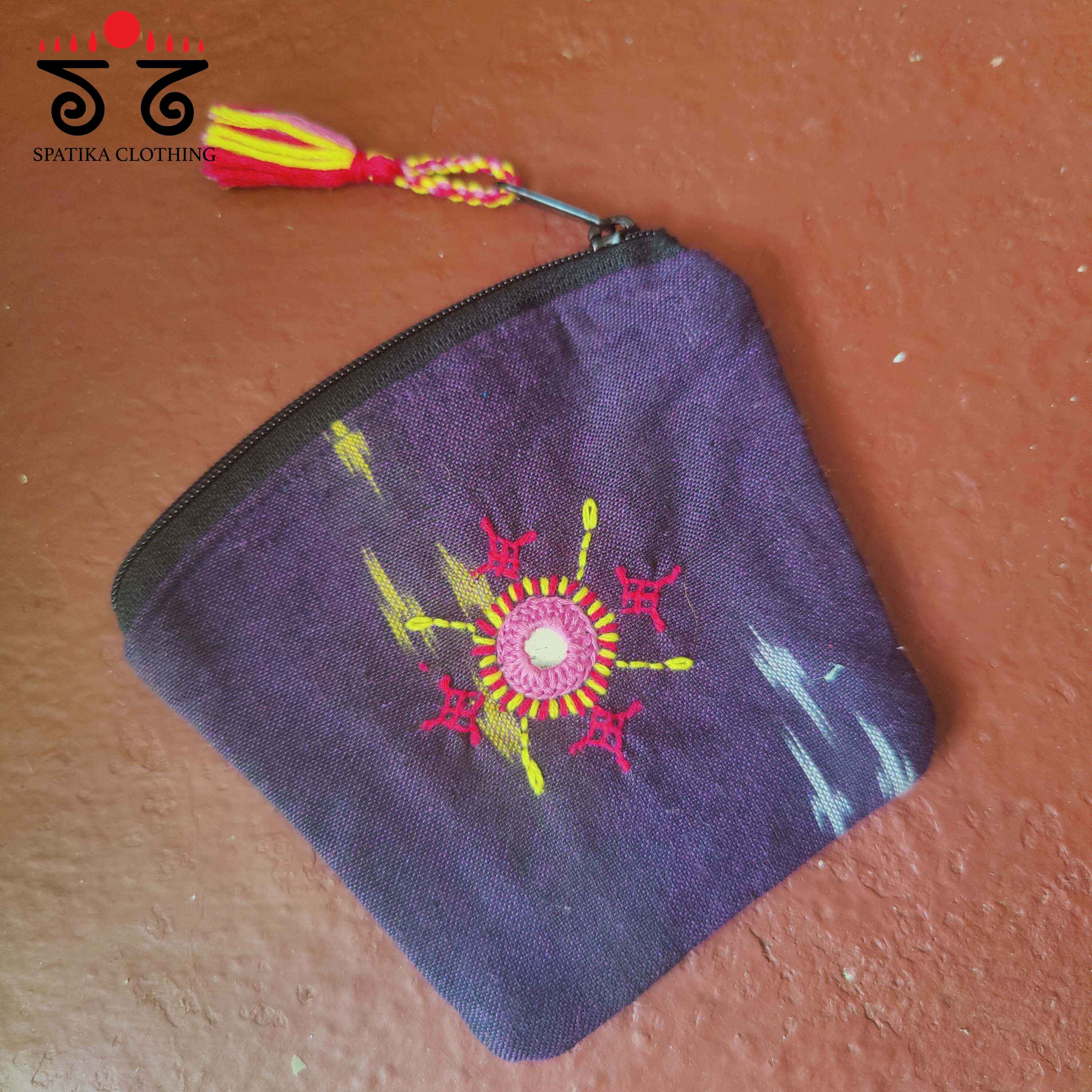 Lambani Hand Embroidered Coin Purse