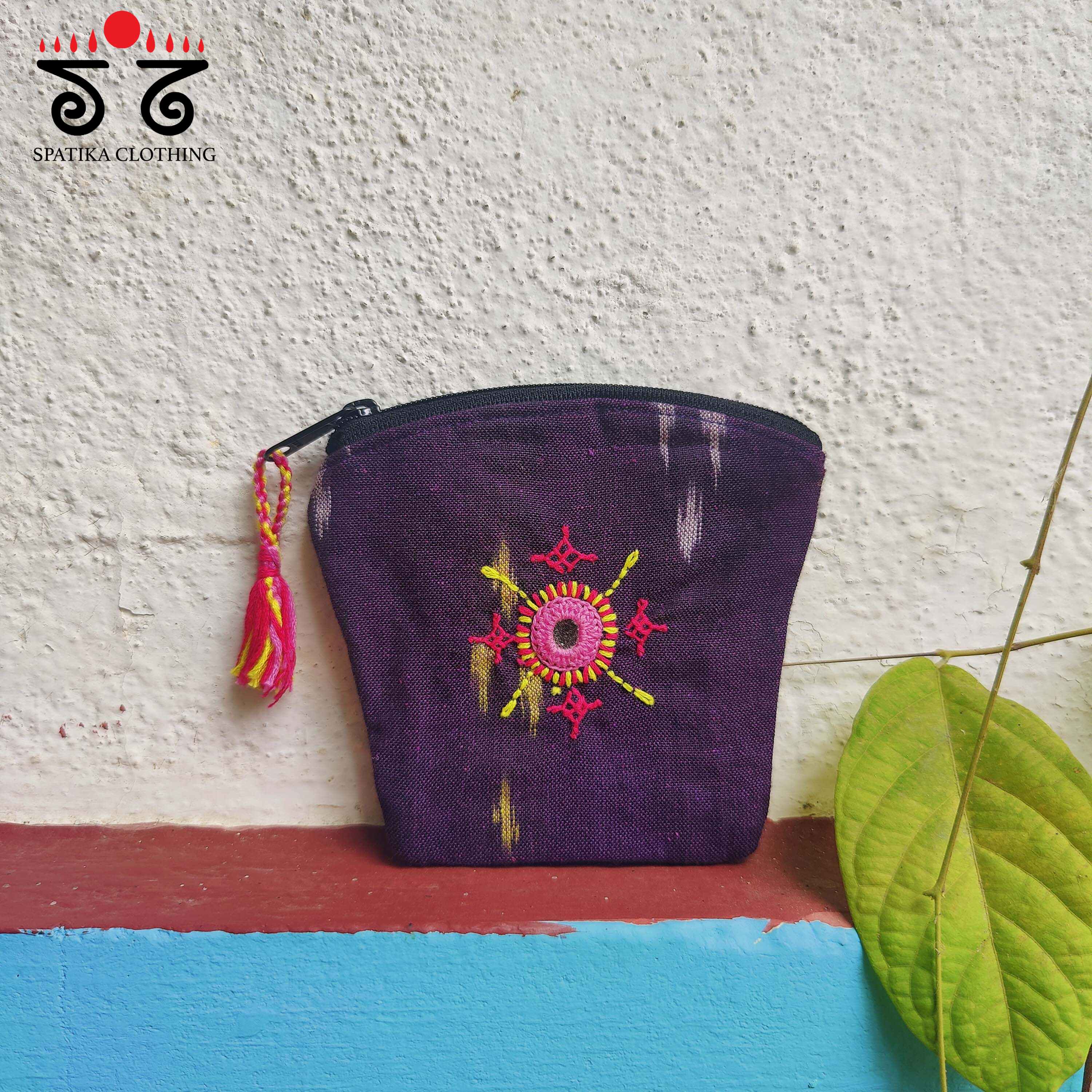Lambani Hand Embroidered Coin Purse