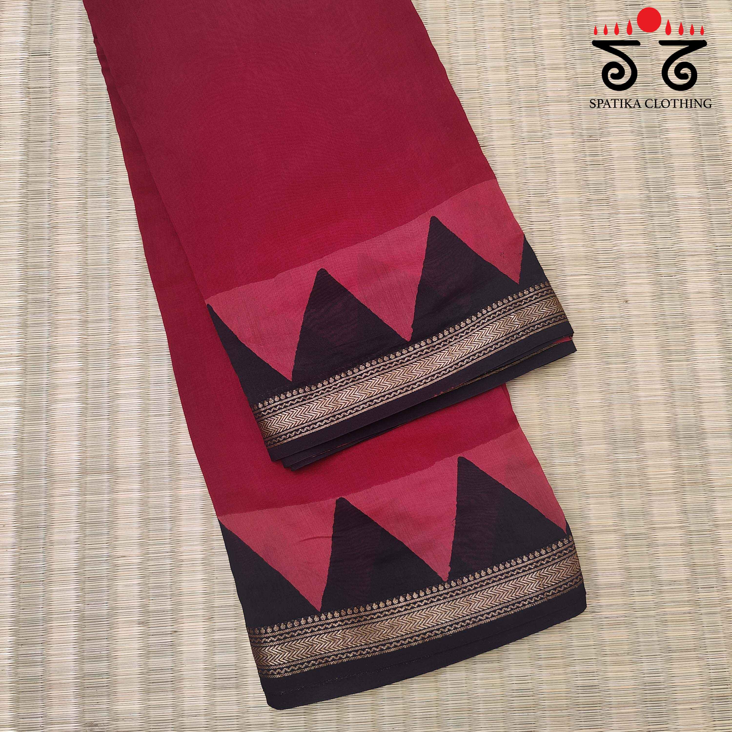 Maheshwari Silk Cotton Saree