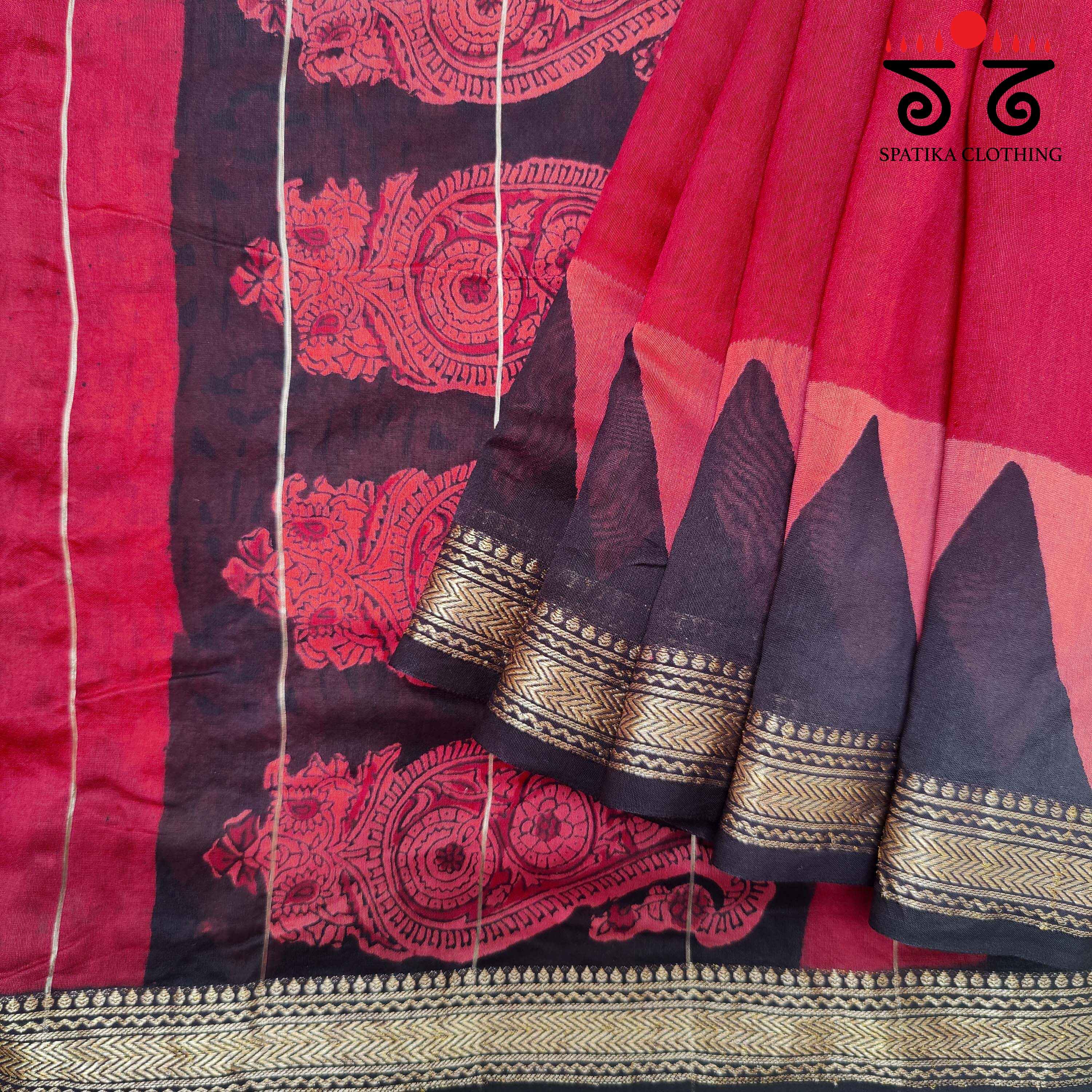Maheshwari Silk Cotton Saree