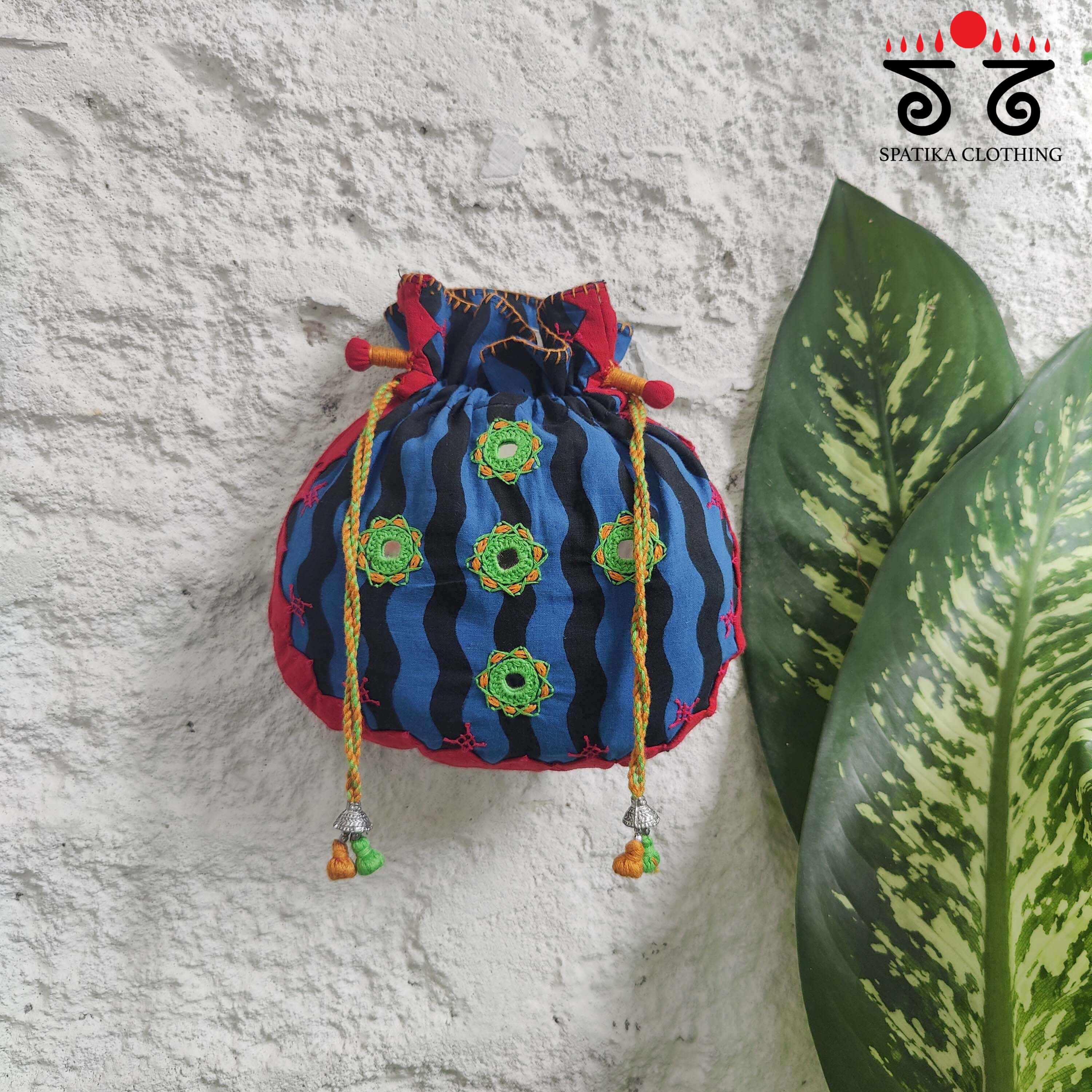 Lambani Hand Embroidered Potli Bag