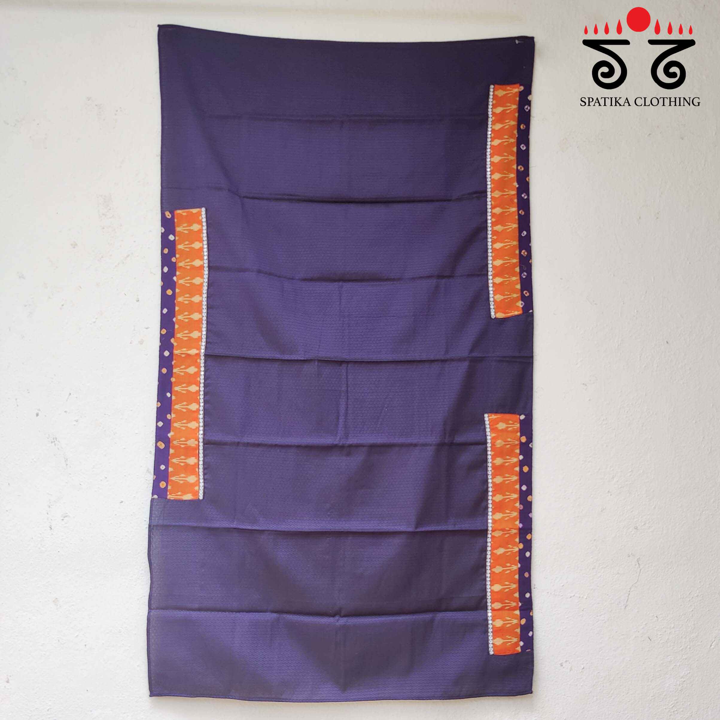 Khun - Hand Embroidered Blouse Fabric