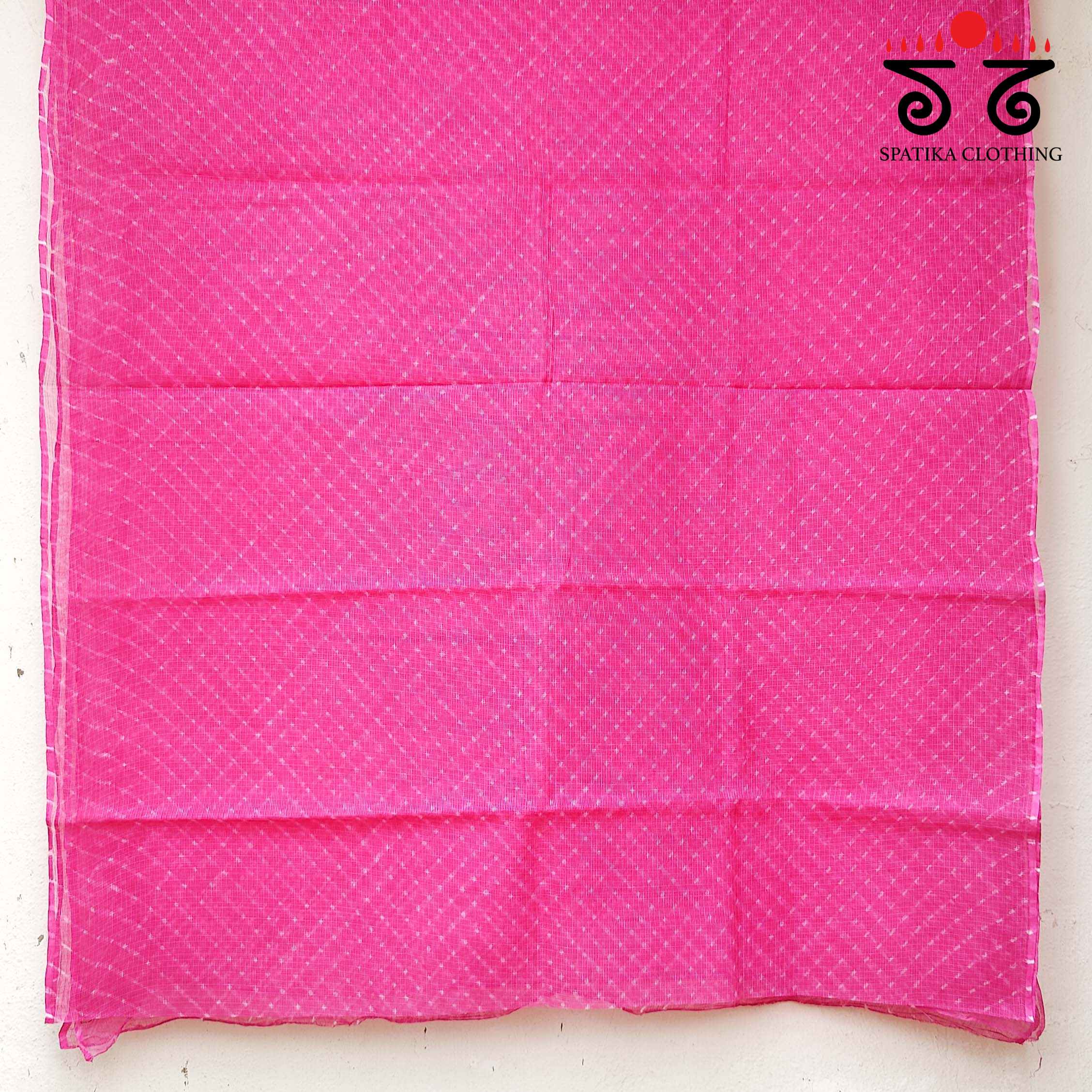 Leheriya on Kota Saree