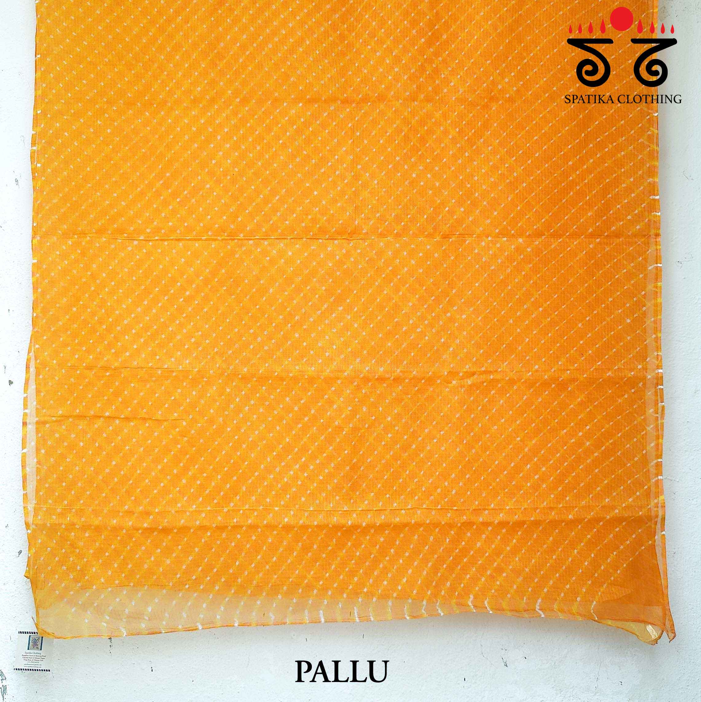 Leheriya on Kota Saree