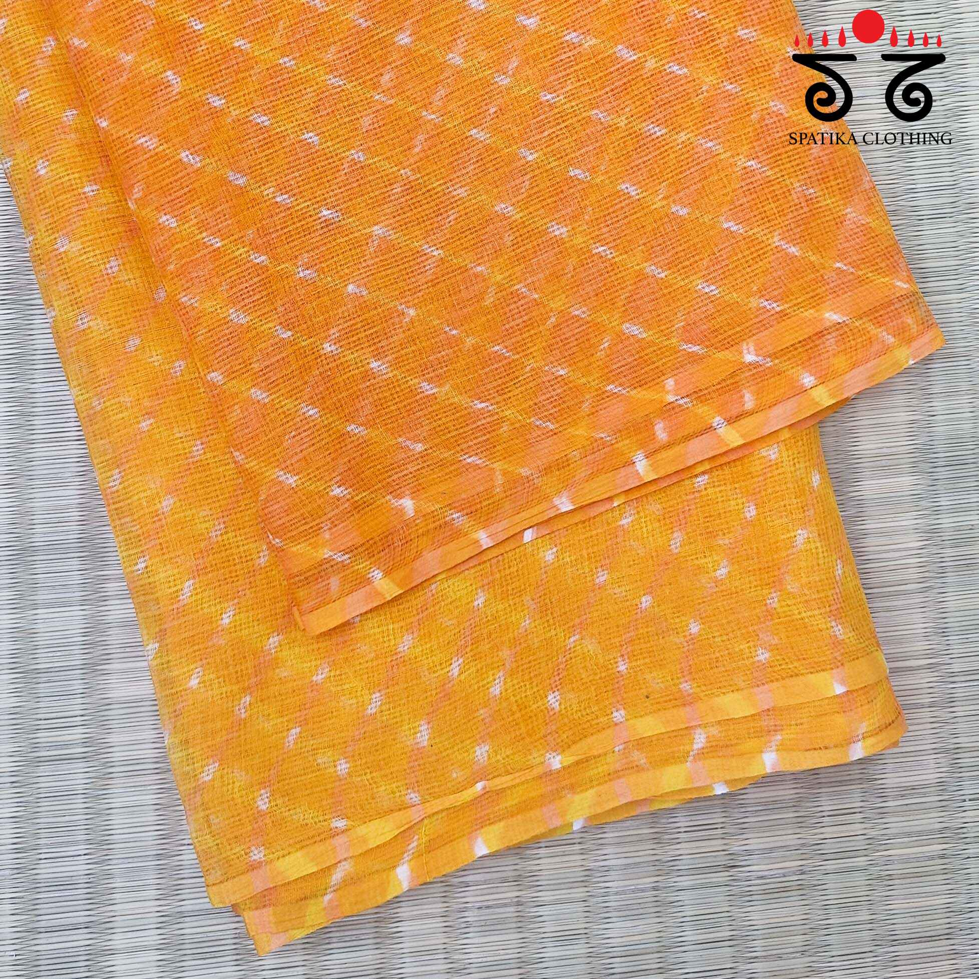 Leheriya on Kota Saree