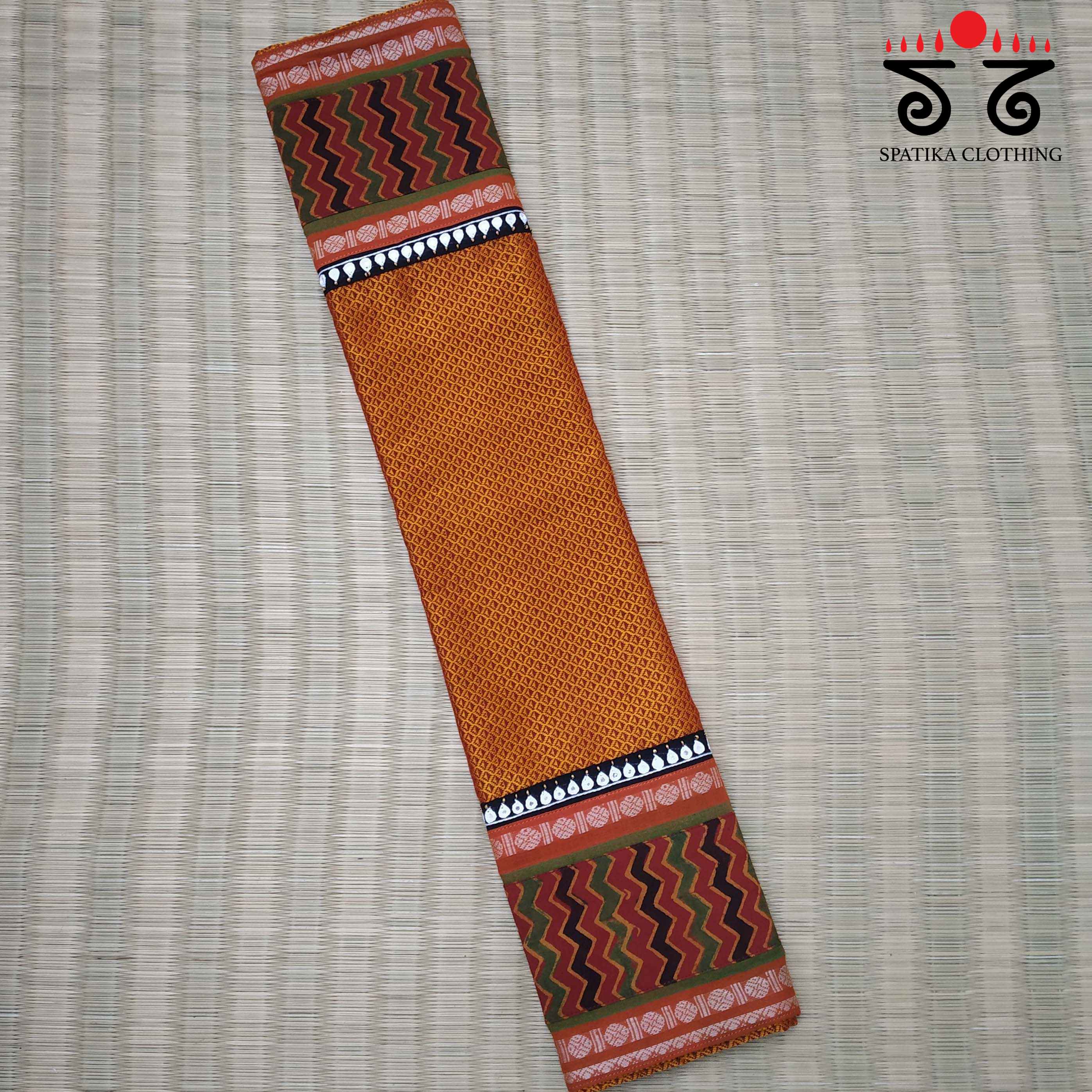 Khun - Hand Embroidered Blouse Fabric