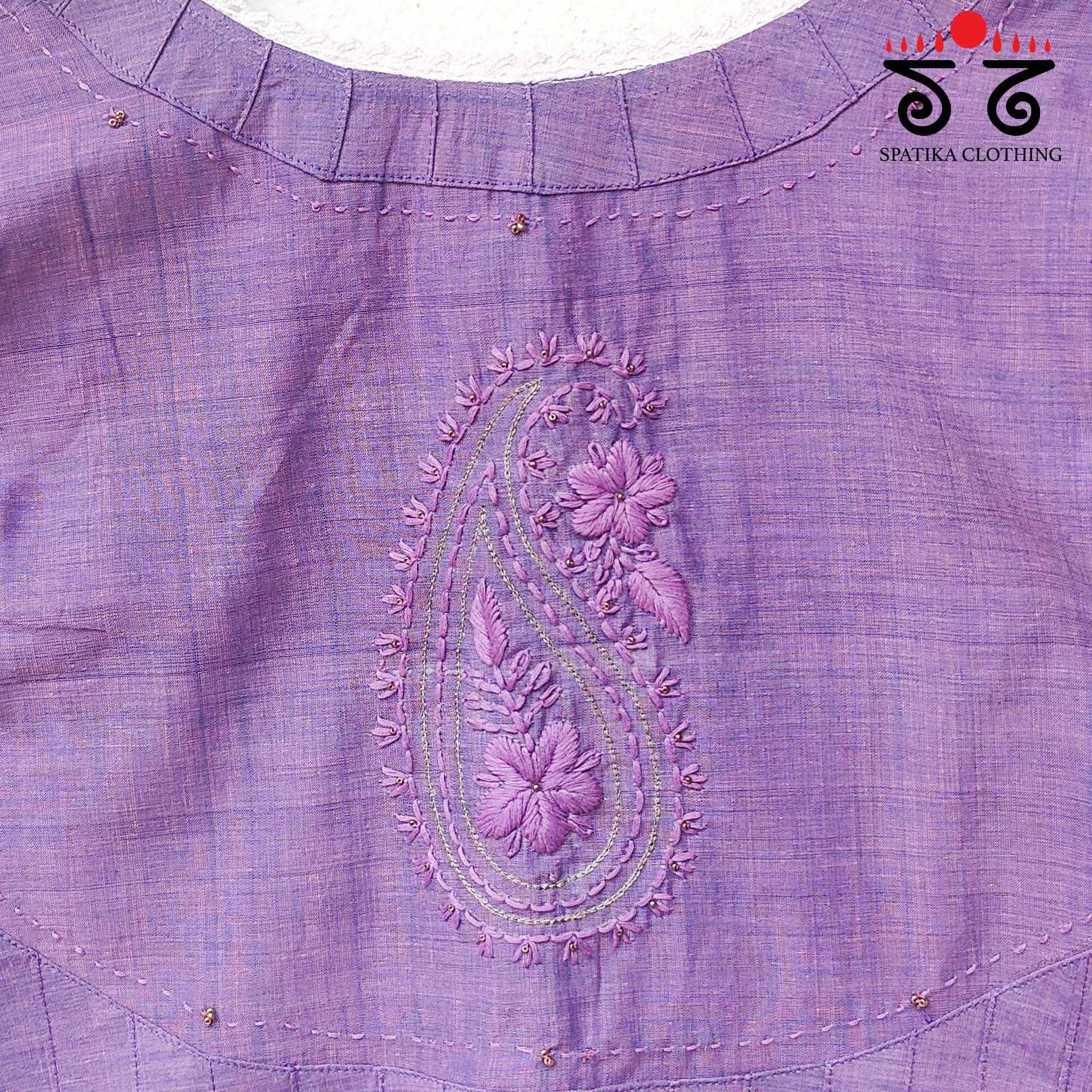 The Chikan & Lace Blouse