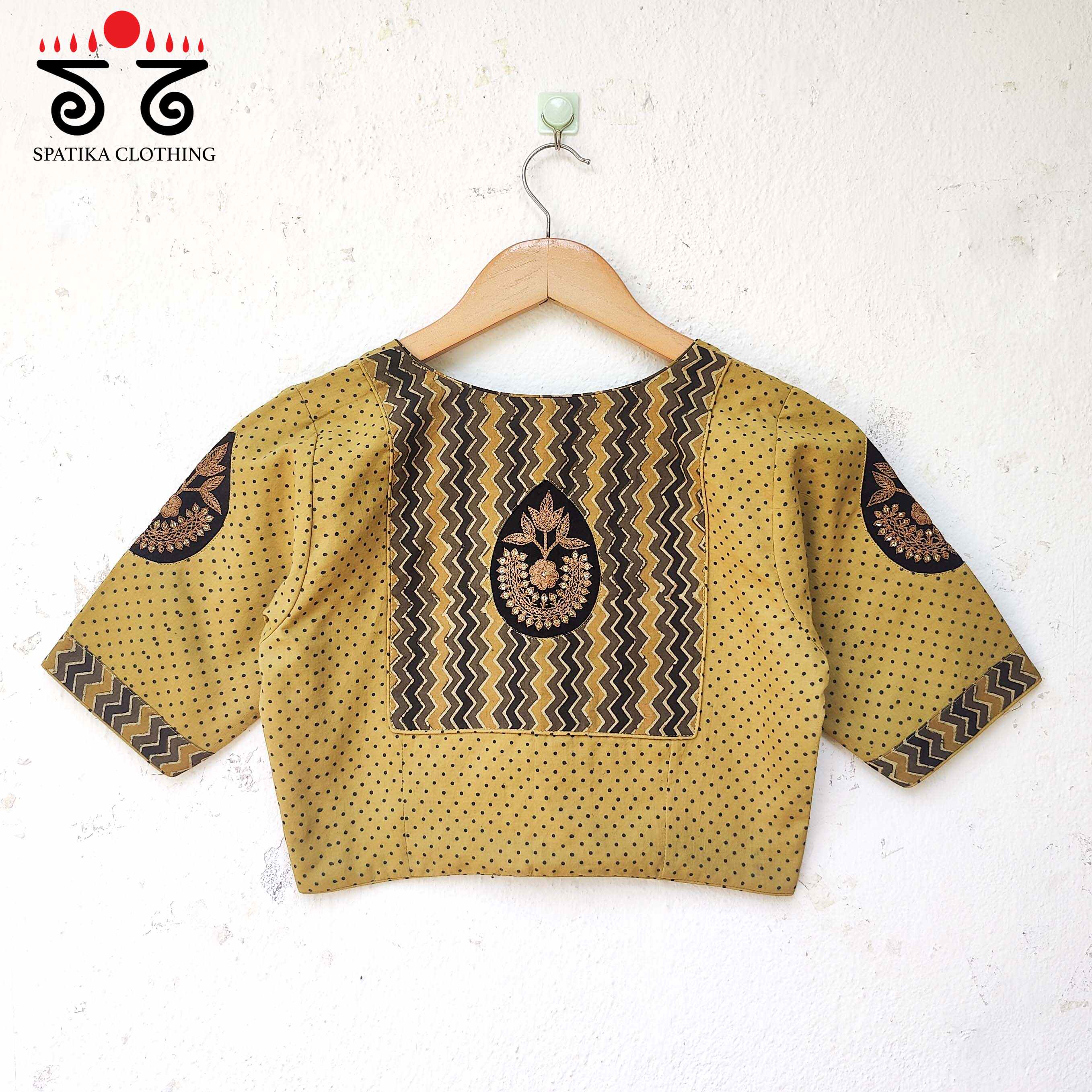 The Inlay & Yoke Handembroidered Blouse