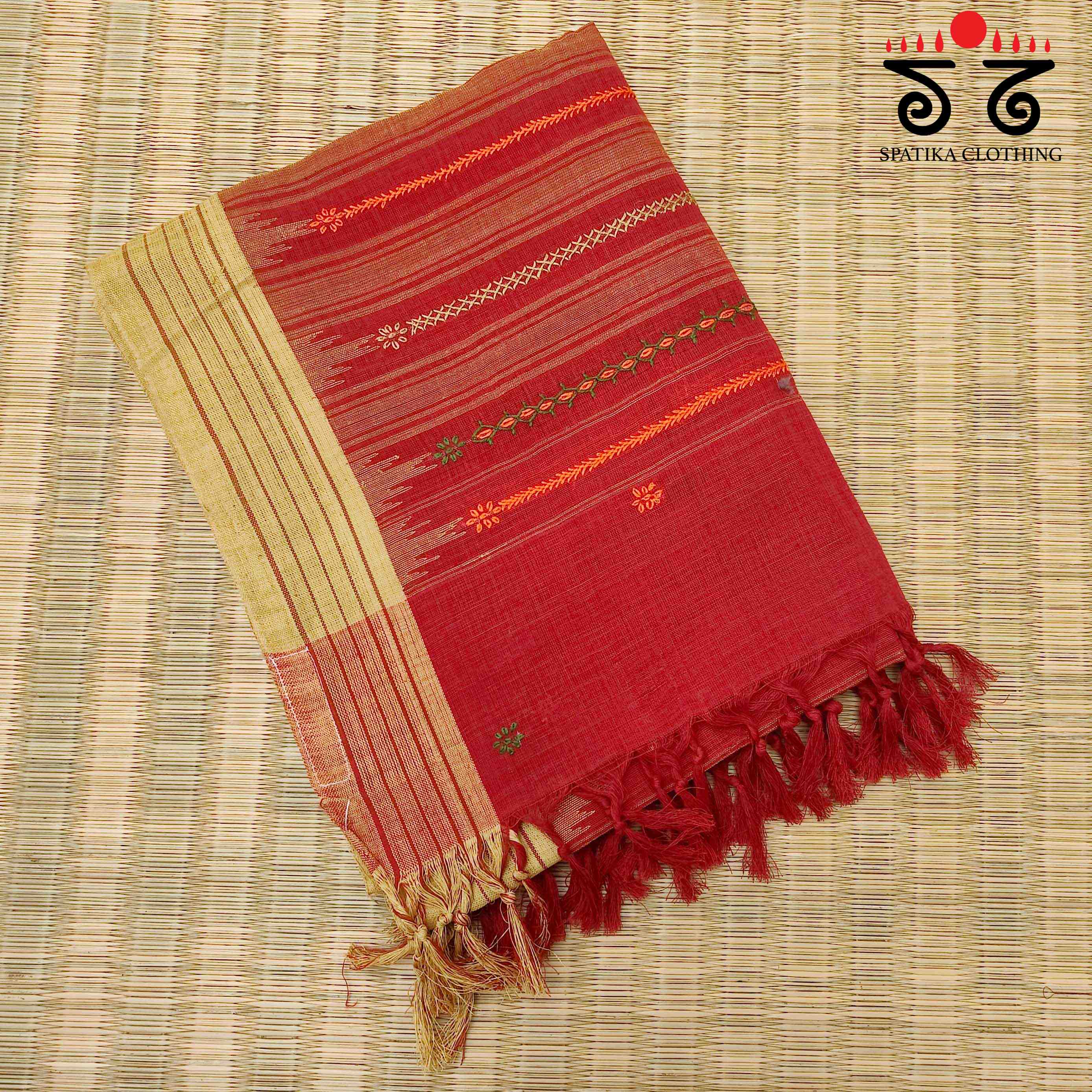 Banjara on Ponduru - Hand Embroidered Dupatta