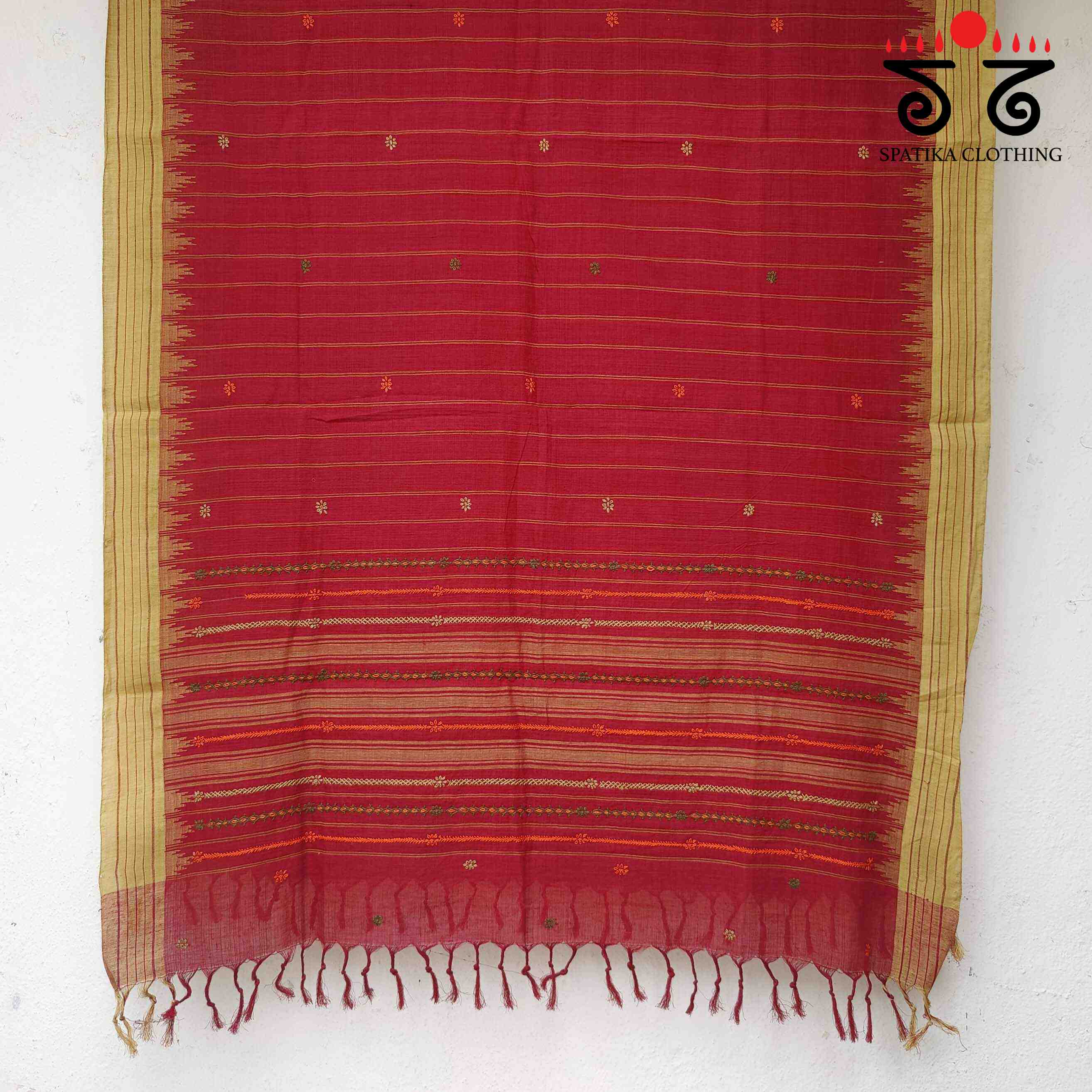 Banjara on Ponduru - Hand Embroidered Dupatta