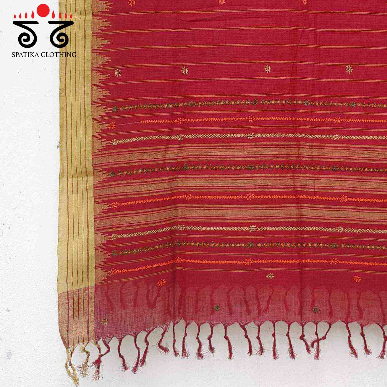 Banjara on Ponduru - Hand Embroidered Dupatta