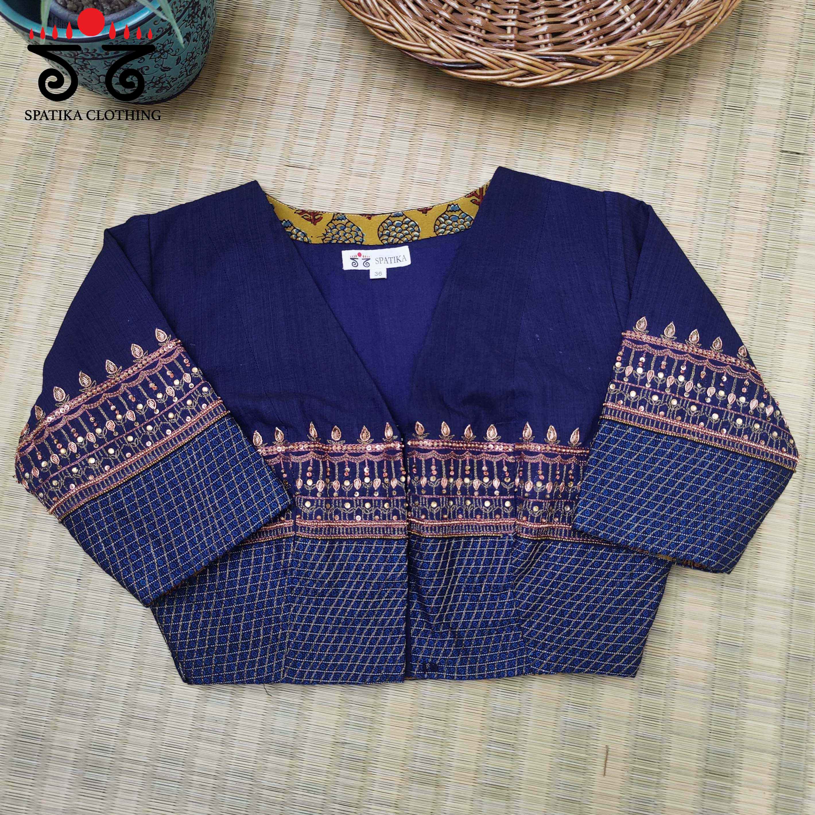 The Zardosi Blouse - Festive Edit